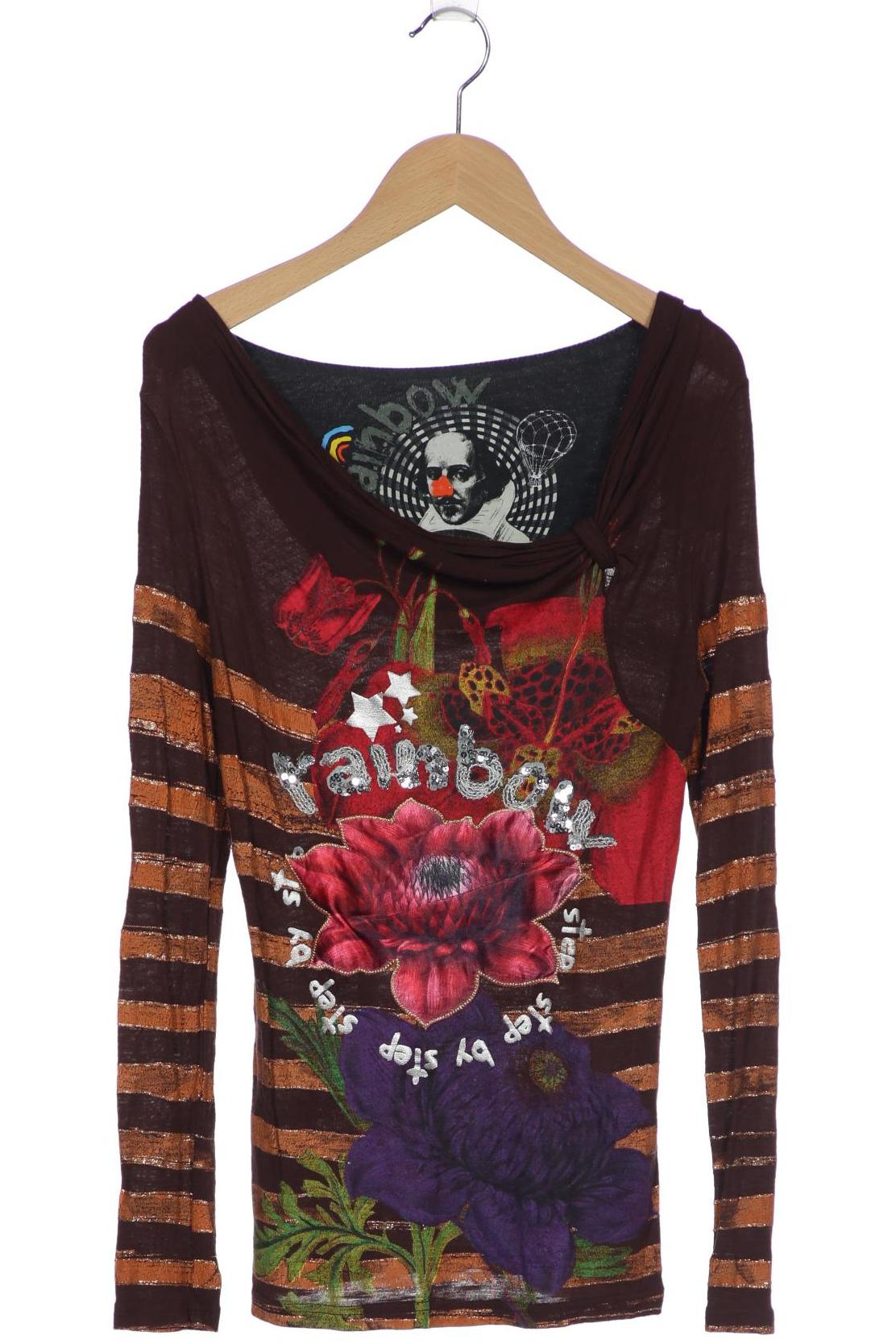 

Desigual Damen Langarmshirt, braun