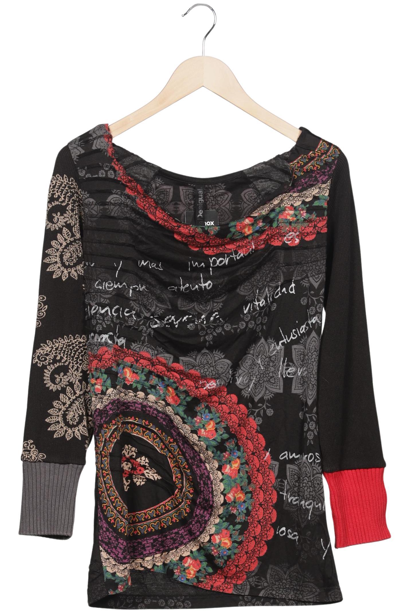 

Desigual Damen Langarmshirt, mehrfarbig, Gr. 44