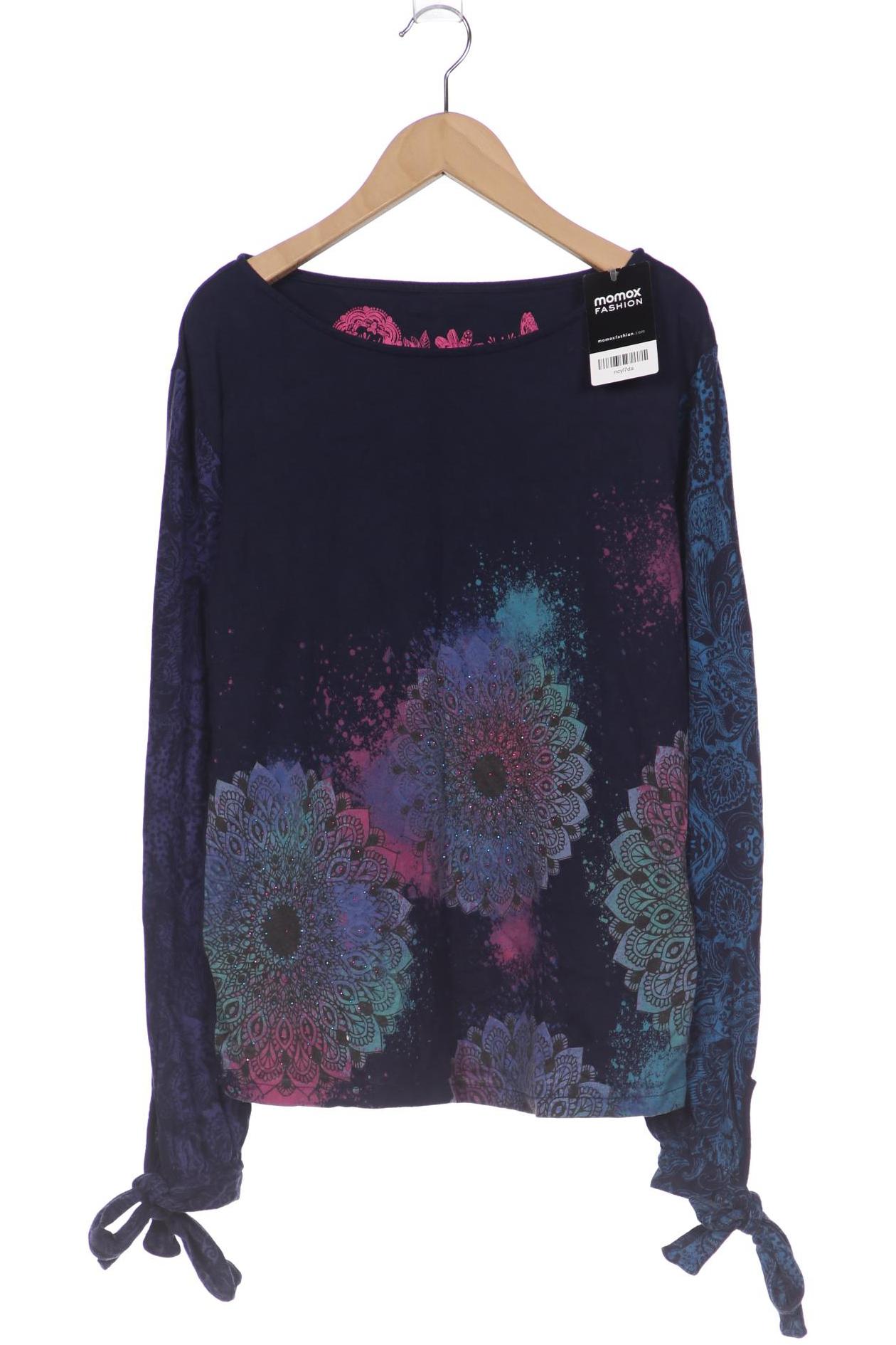 

Desigual Damen Langarmshirt, marineblau