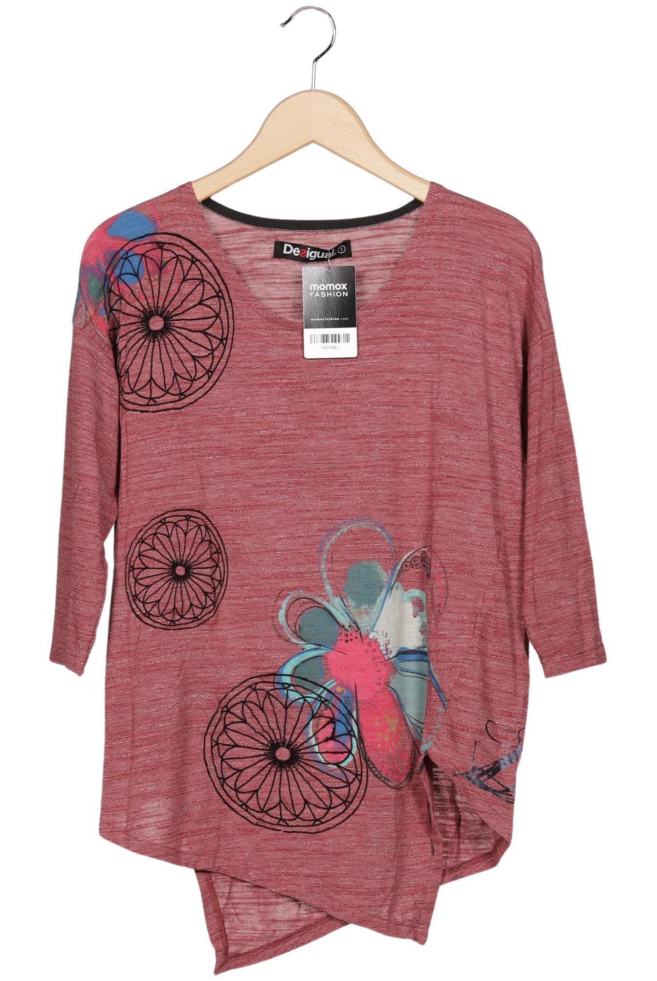 

Desigual Damen Langarmshirt, rot, Gr. 36