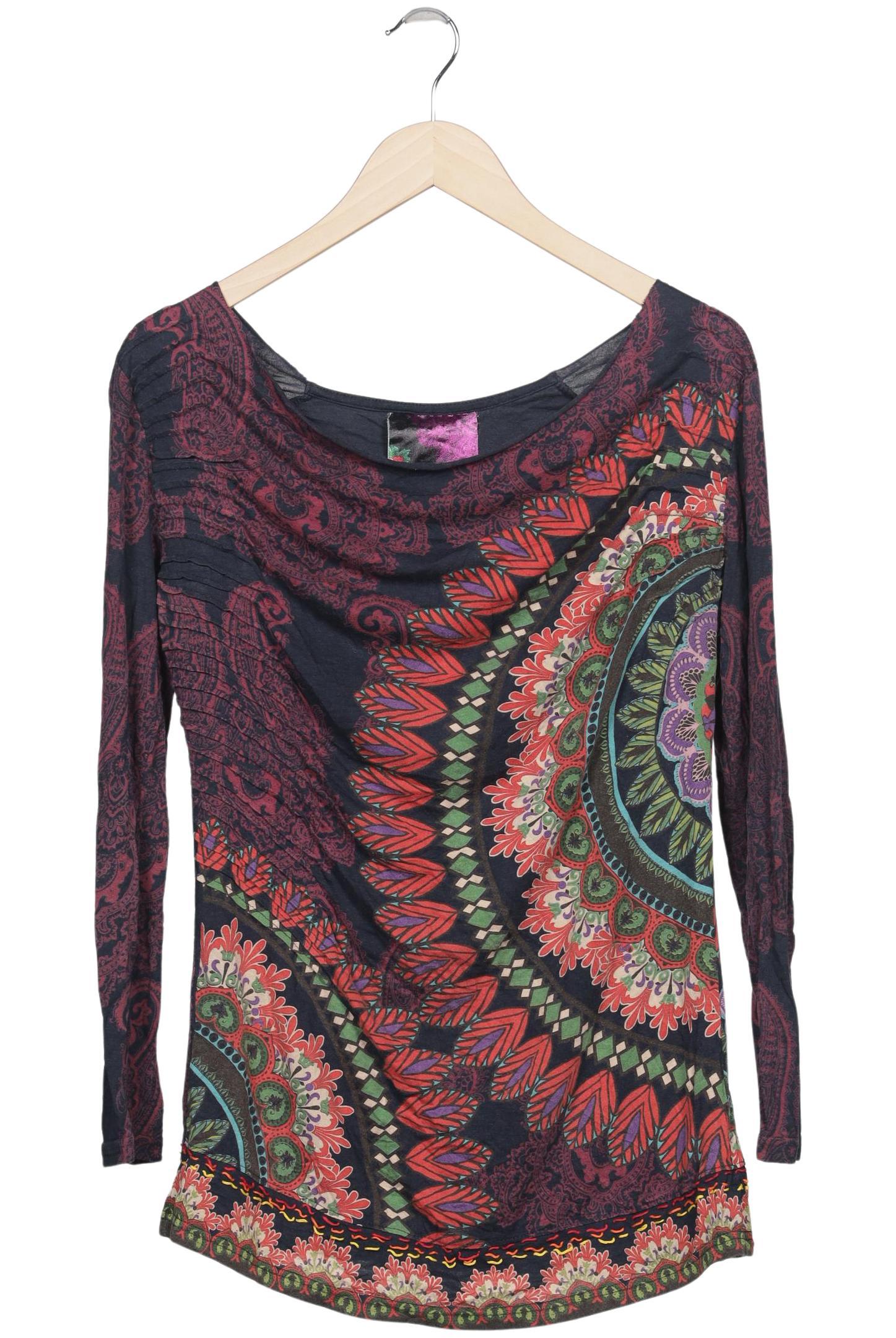 

Desigual Damen Langarmshirt, mehrfarbig, Gr. 44