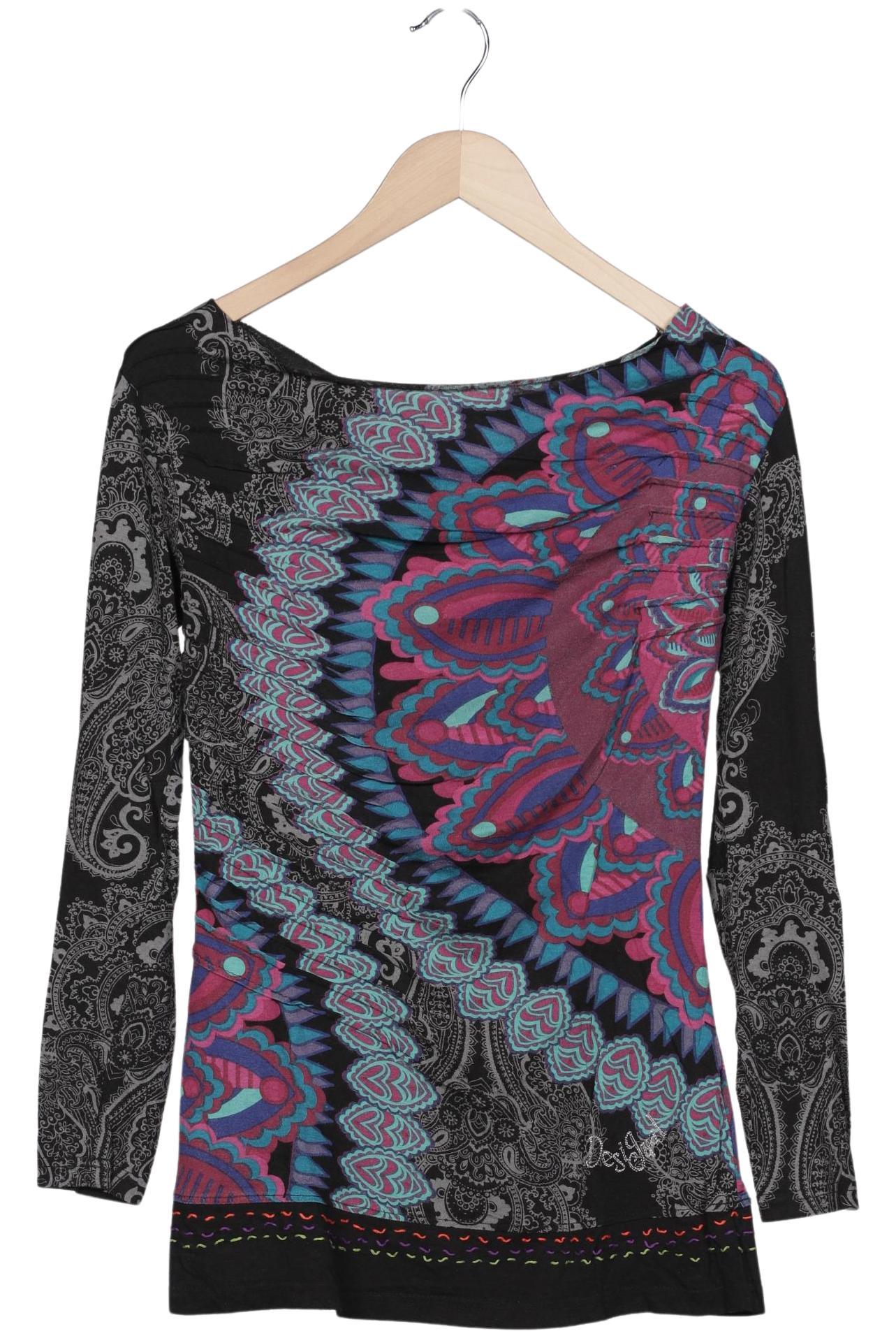 

Desigual Damen Langarmshirt, schwarz, Gr. 38