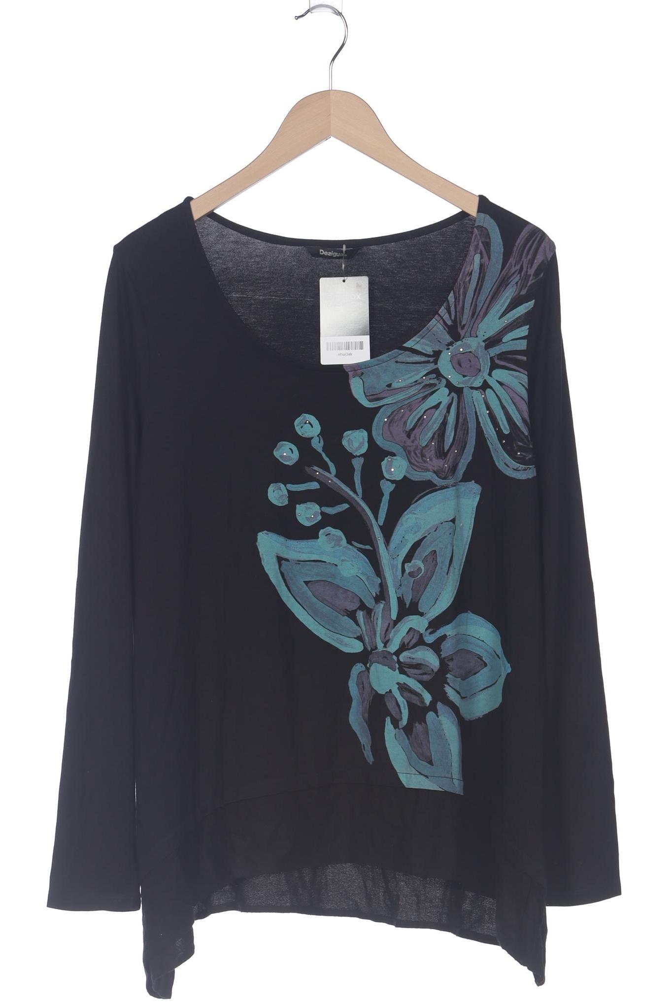 

Desigual Damen Langarmshirt, schwarz, Gr. 44