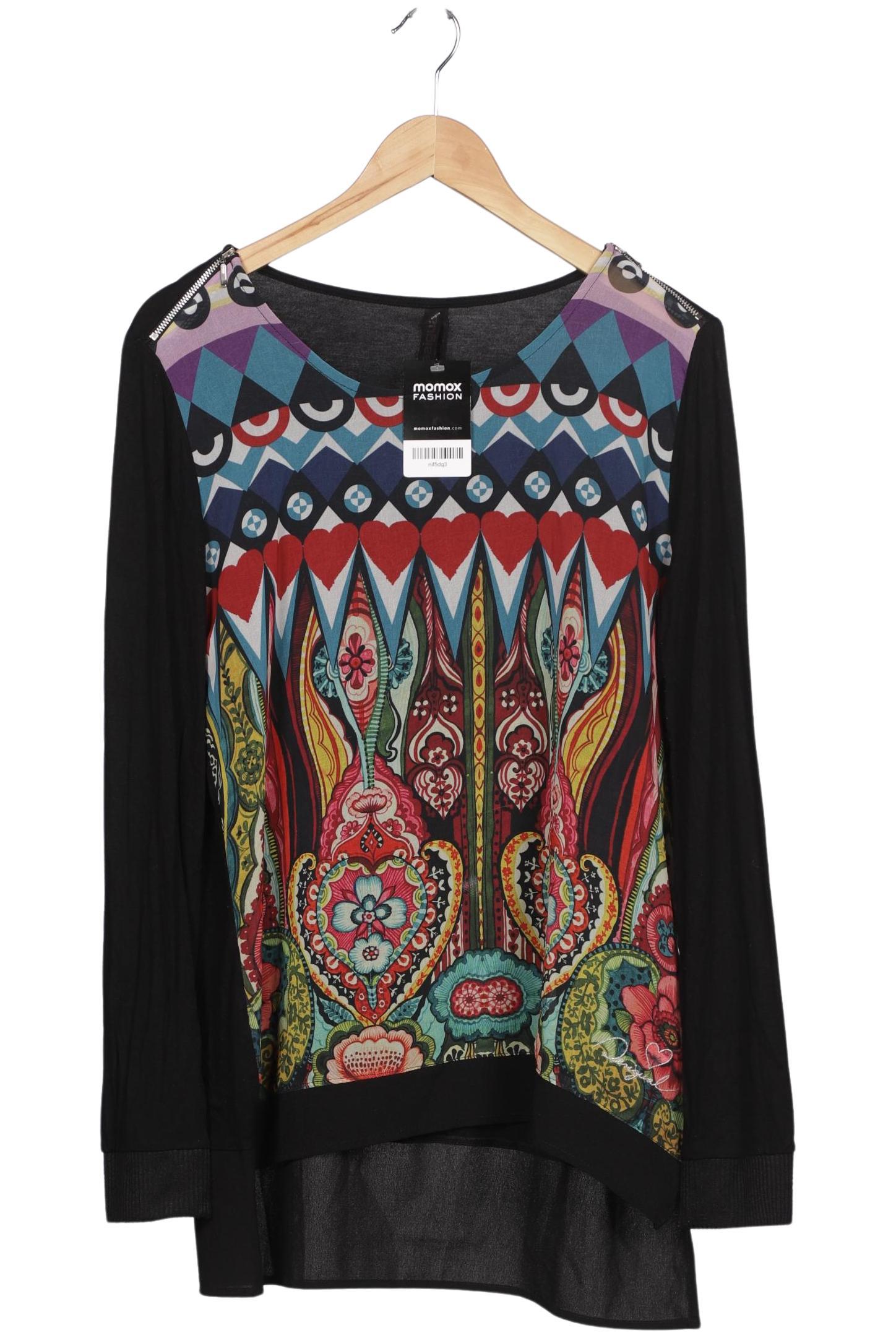 

Desigual Damen Langarmshirt, schwarz, Gr. 44