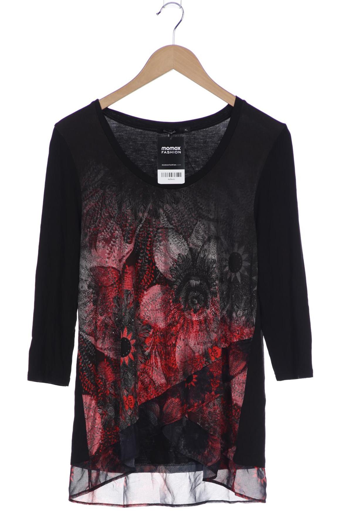 

Desigual Damen Langarmshirt, schwarz, Gr. 44