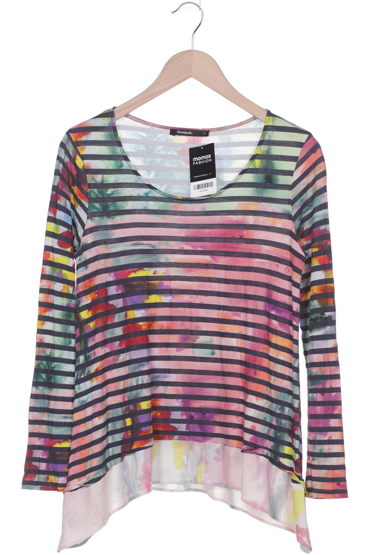 

Desigual Damen Langarmshirt, mehrfarbig, Gr. 38