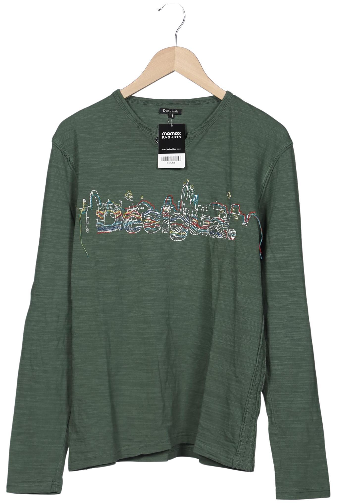 

Desigual Damen Langarmshirt, grün, Gr. 42