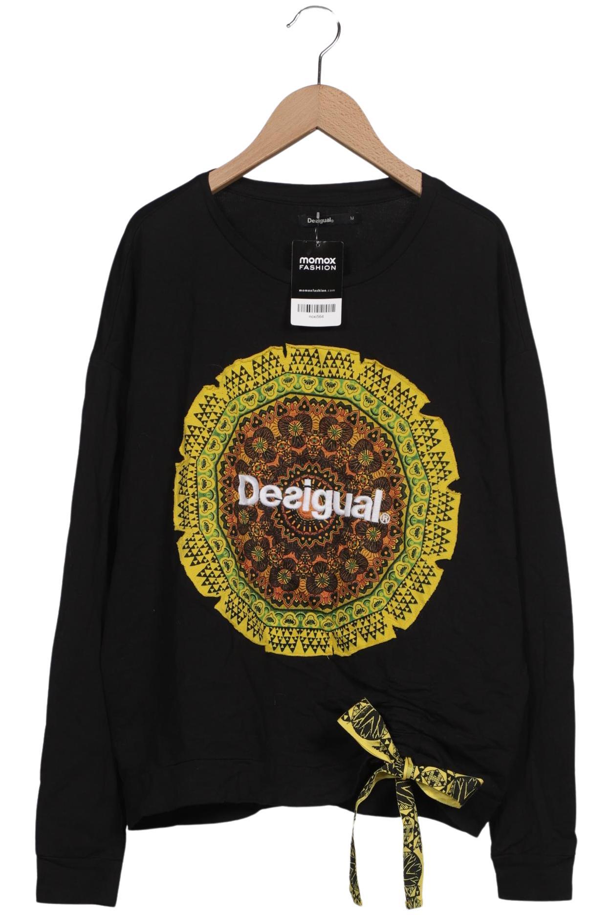 

Desigual Damen Langarmshirt, schwarz, Gr. 38