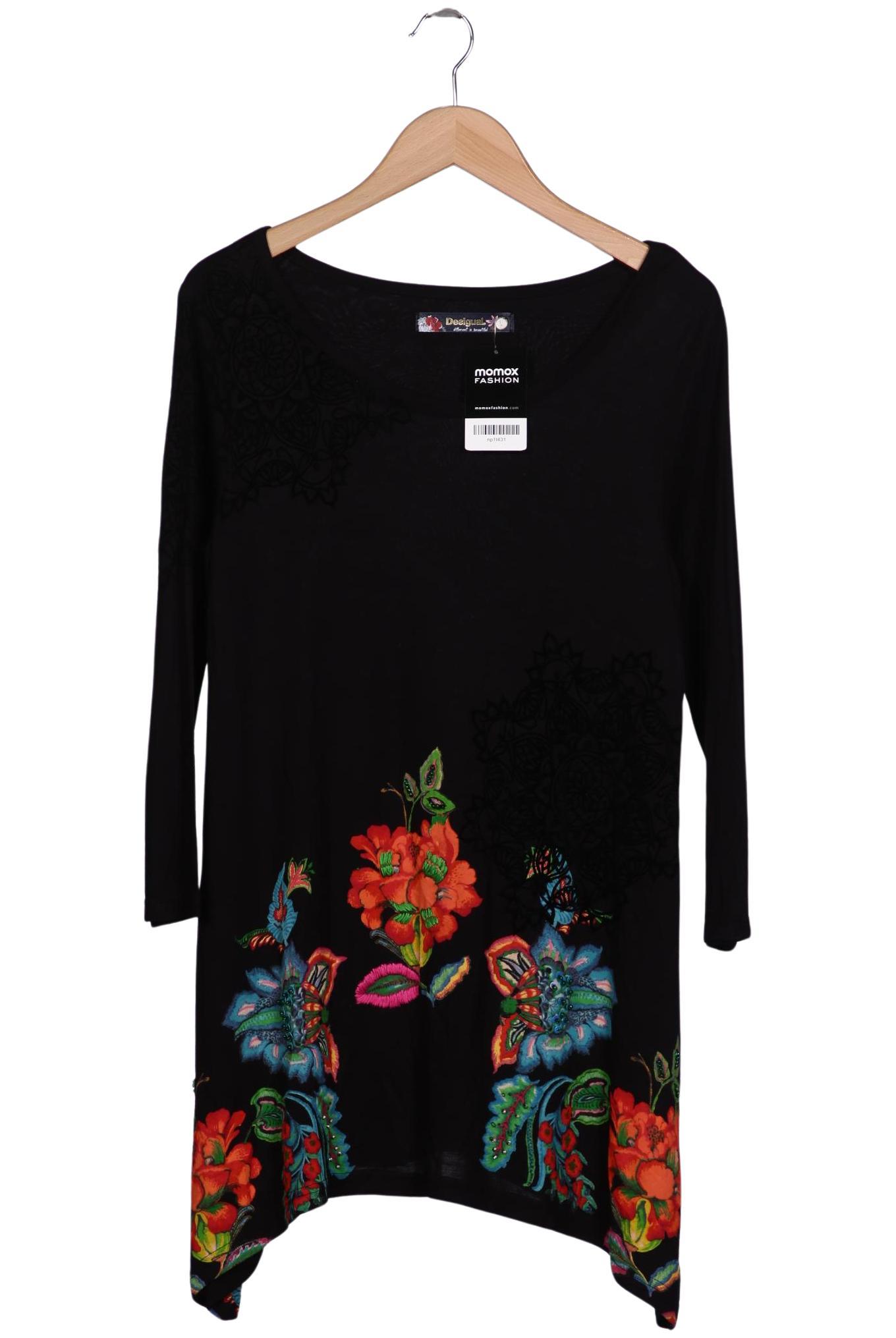 

Desigual Damen Langarmshirt, schwarz, Gr. 42