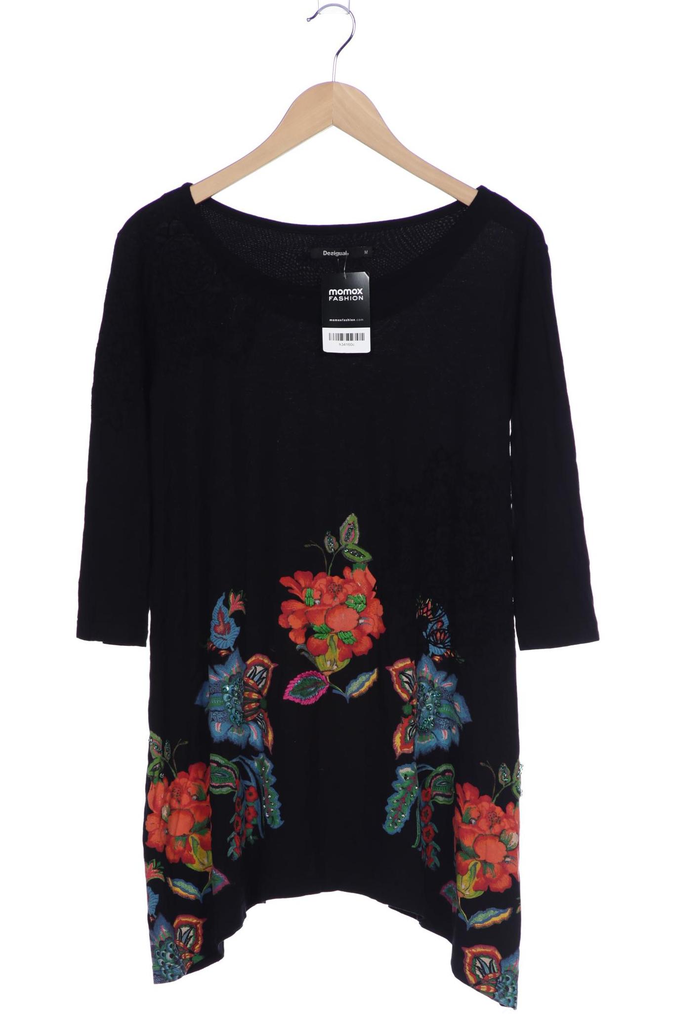 

Desigual Damen Langarmshirt, schwarz, Gr. 38