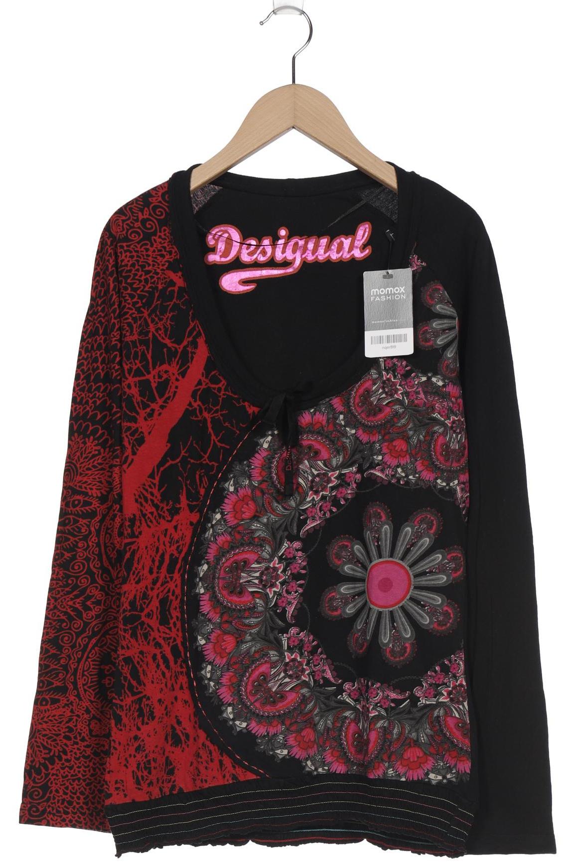 

Desigual Damen Langarmshirt, schwarz, Gr. 42