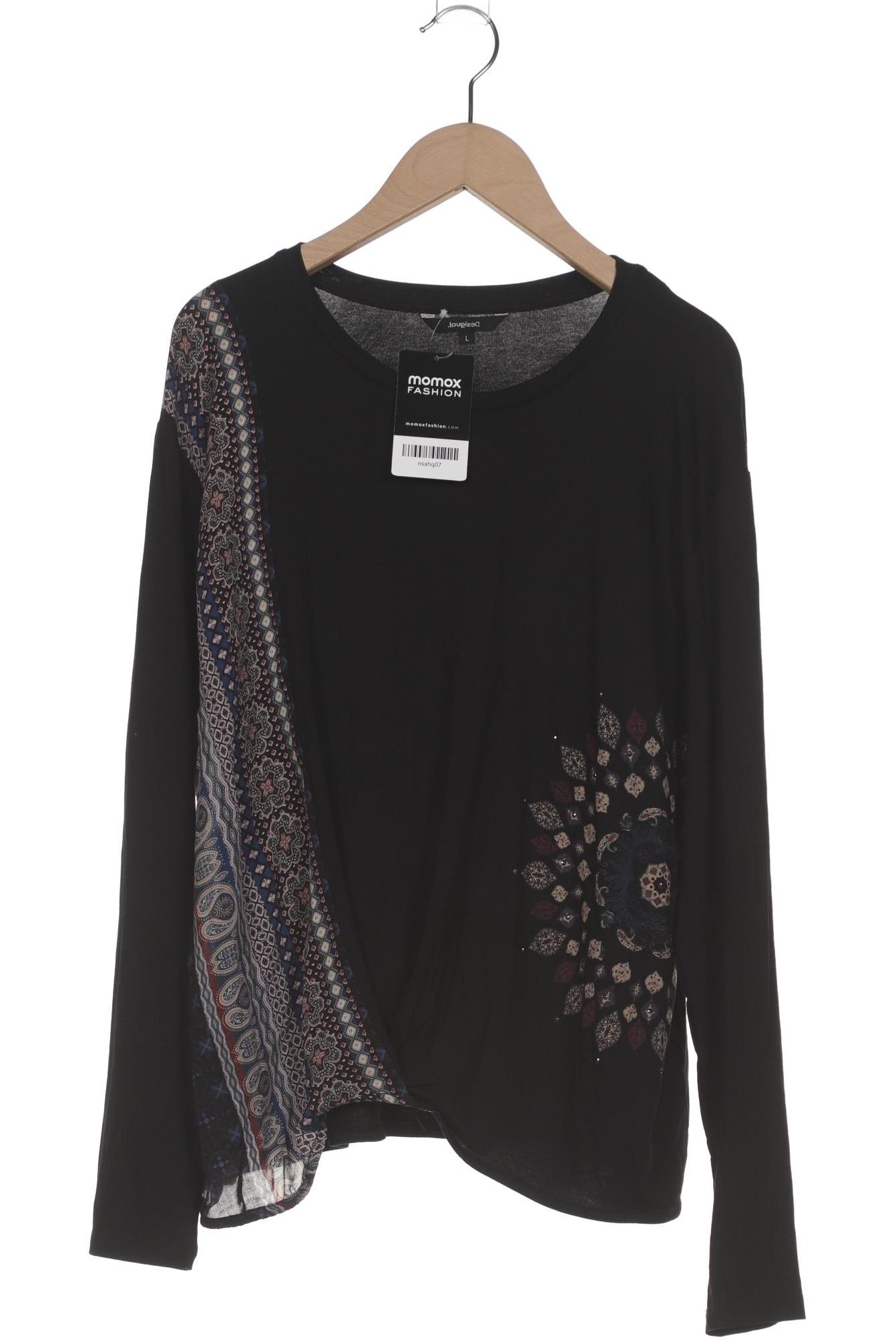 

Desigual Damen Langarmshirt, schwarz, Gr. 42