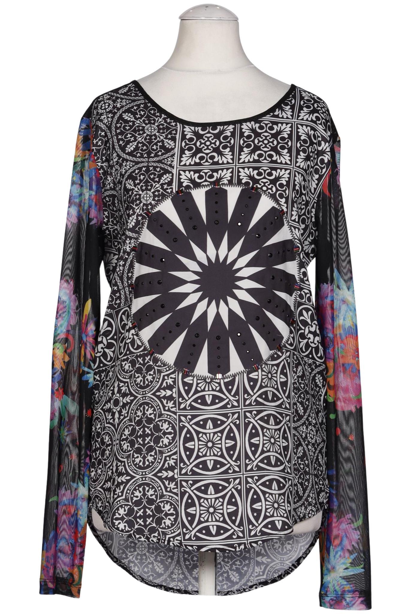 

Desigual Damen Langarmshirt, mehrfarbig, Gr. 36