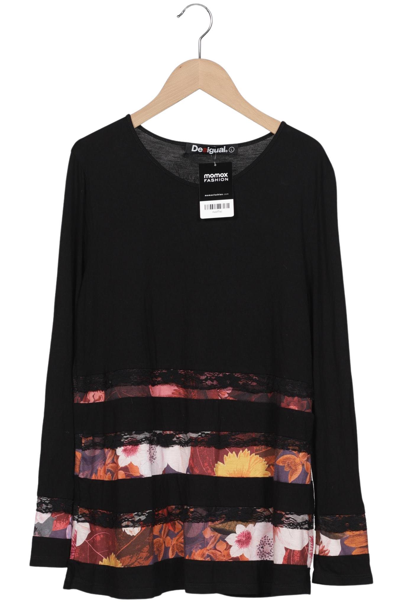 

Desigual Damen Langarmshirt, schwarz, Gr. 42