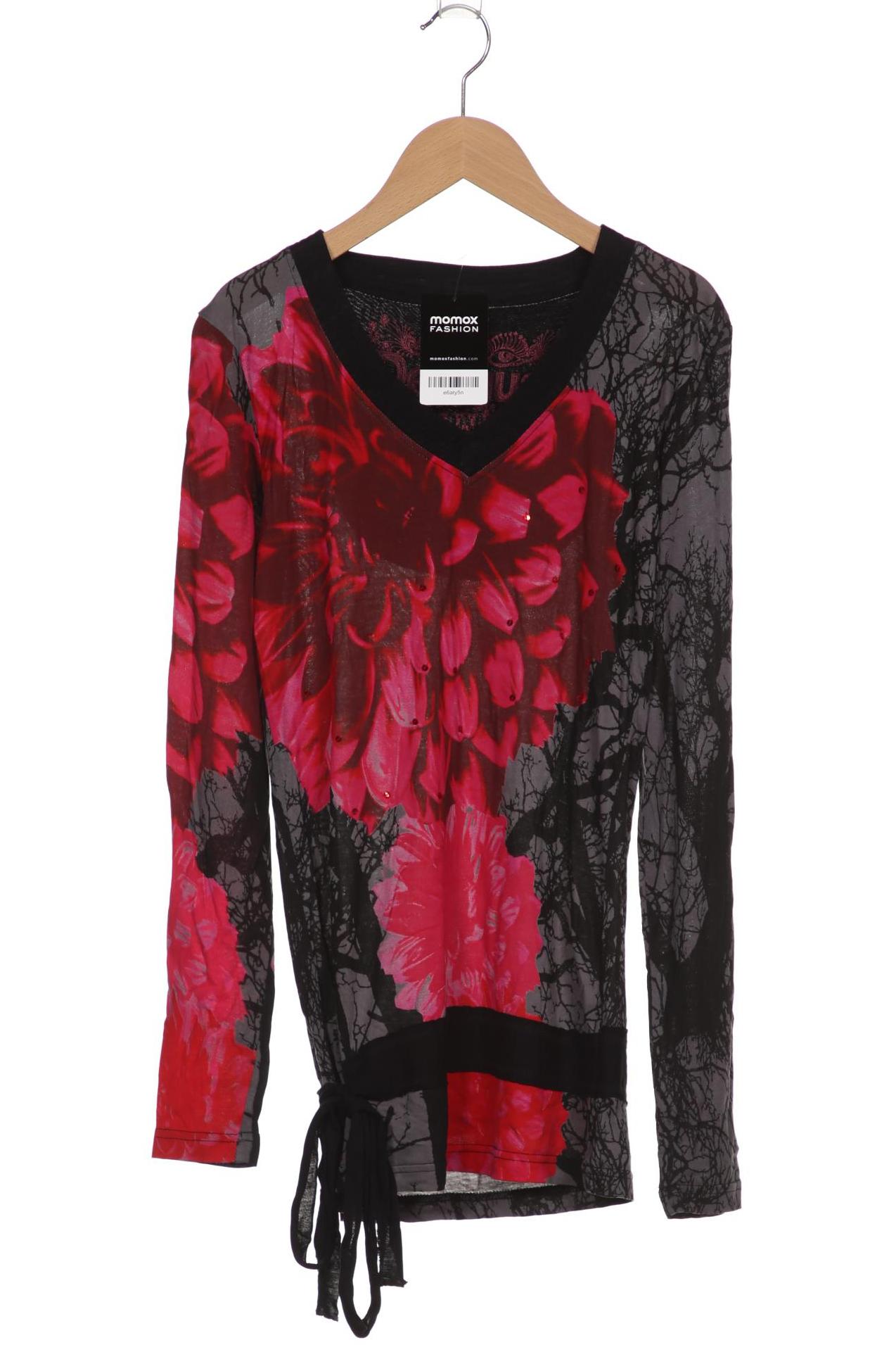 

Desigual Damen Langarmshirt, grau, Gr. 36