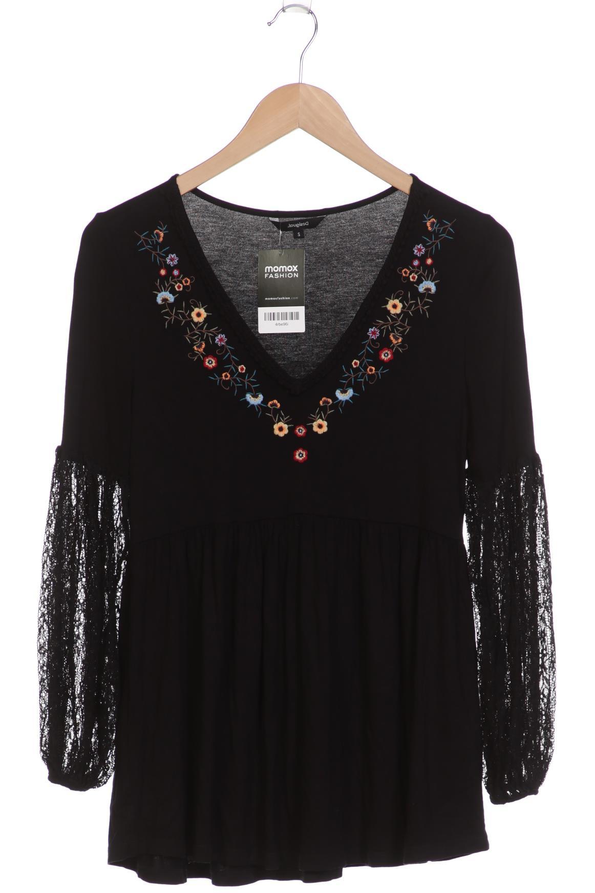 

Desigual Damen Langarmshirt, schwarz, Gr. 36