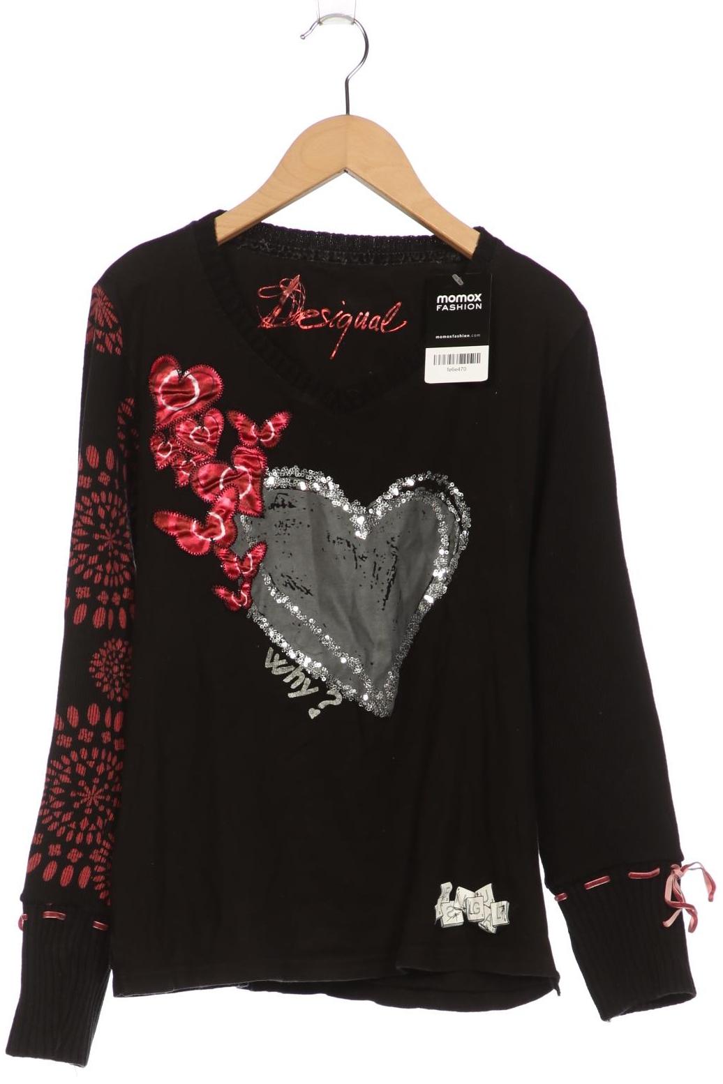 

Desigual Damen Langarmshirt, schwarz, Gr. 42