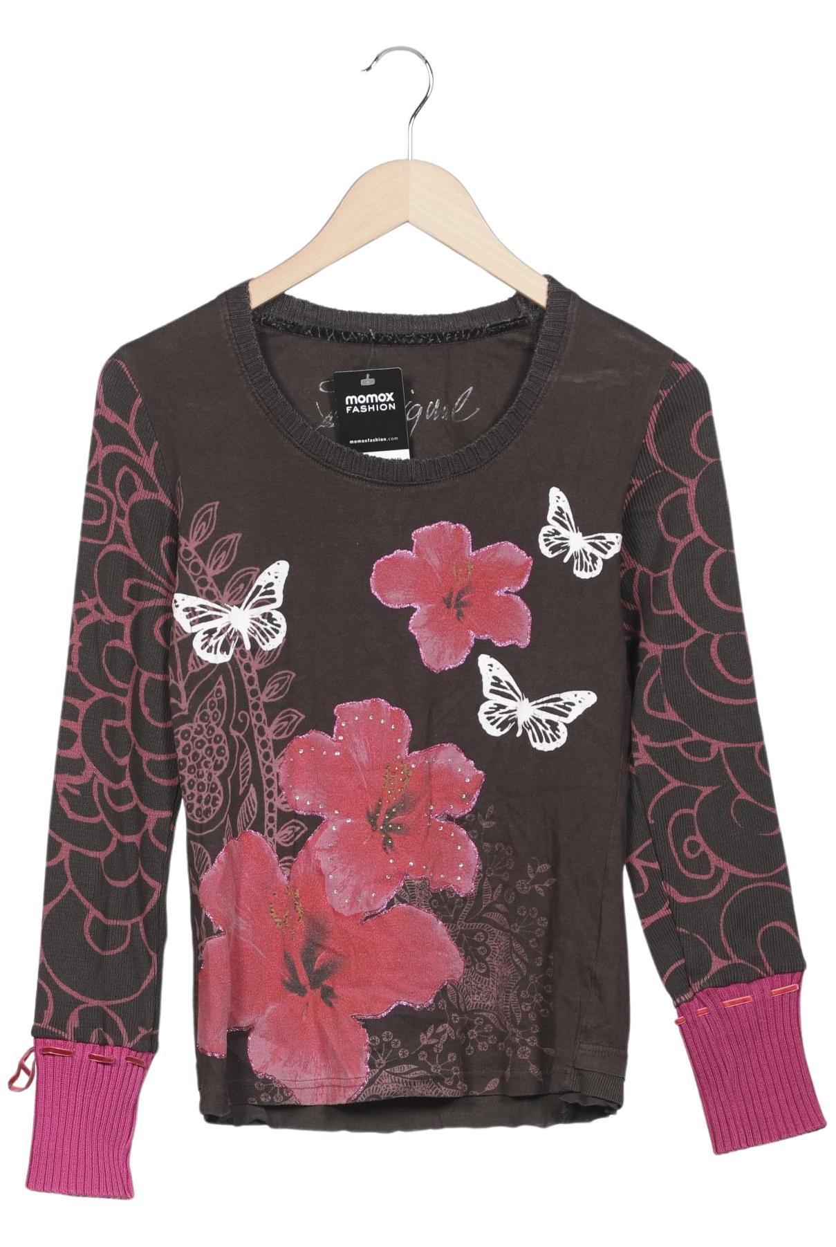 

Desigual Damen Langarmshirt, mehrfarbig, Gr. 36