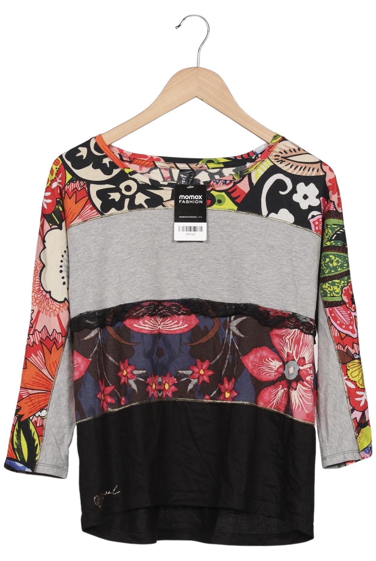 

Desigual Damen Langarmshirt, mehrfarbig, Gr. 42