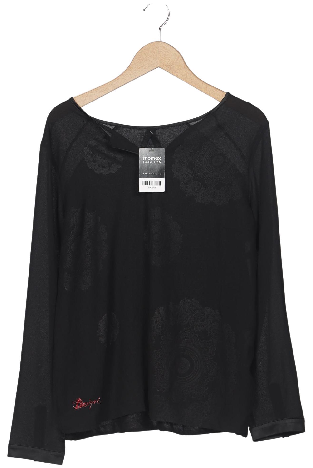 

Desigual Damen Langarmshirt, schwarz, Gr. 44