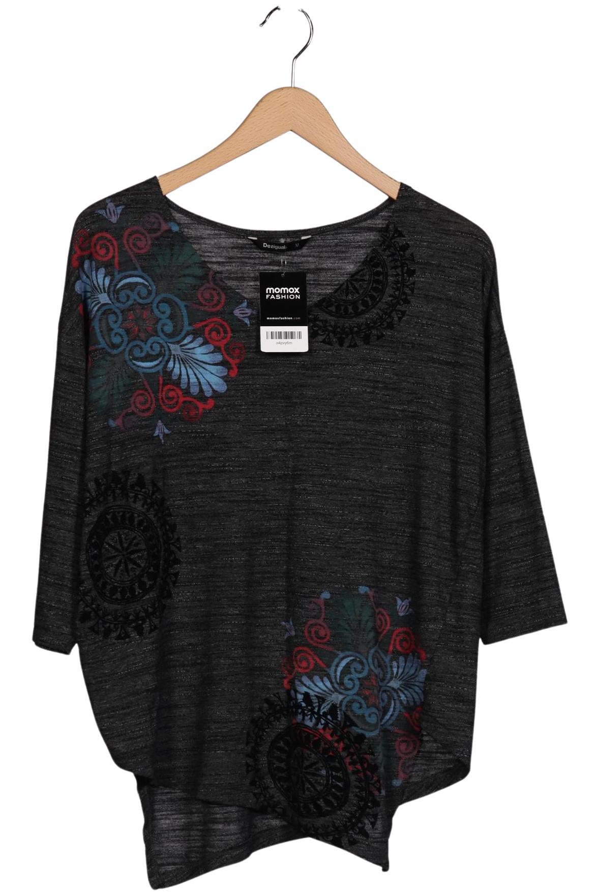 

Desigual Damen Langarmshirt, grau, Gr. 38