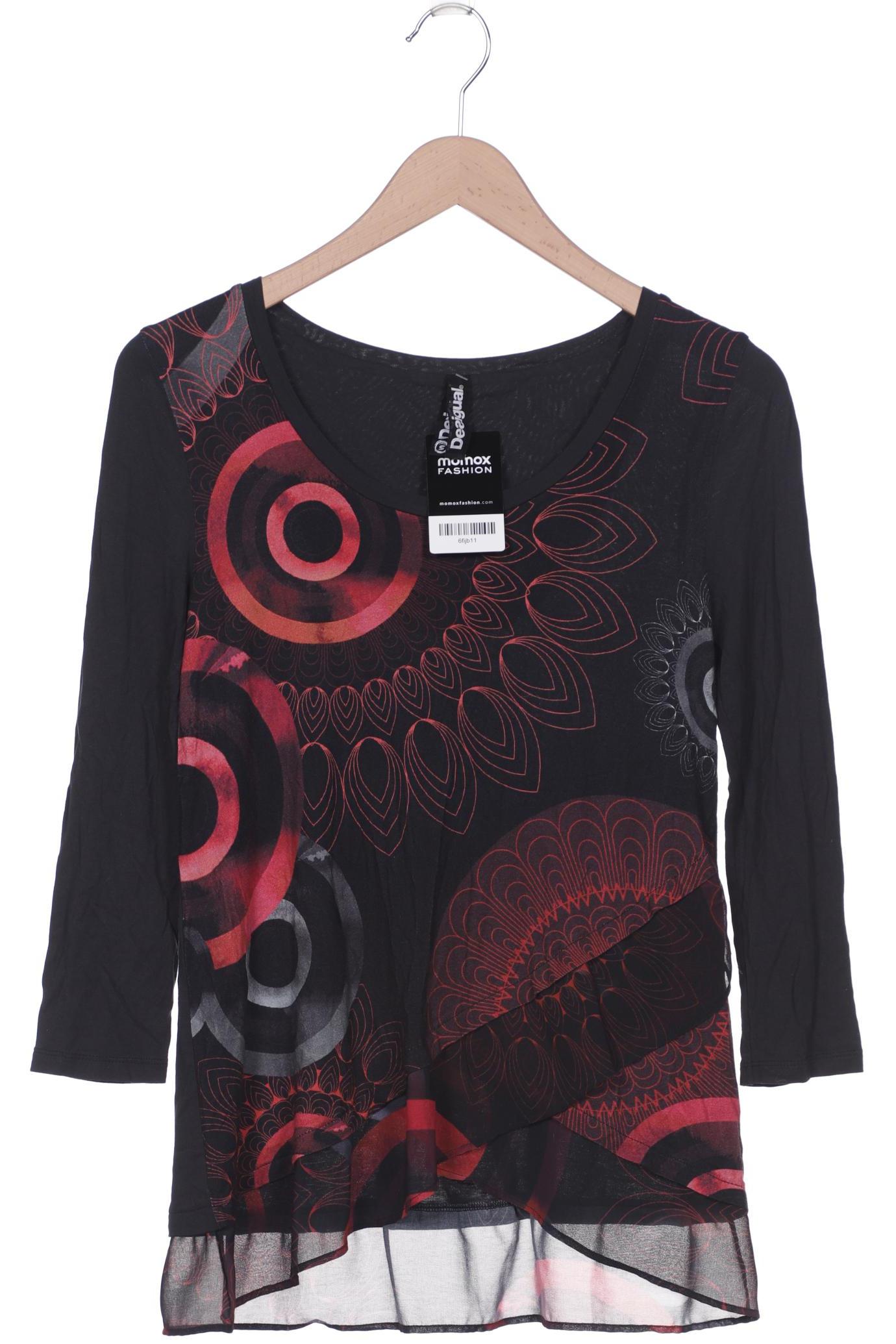 

Desigual Damen Langarmshirt, schwarz, Gr. 36