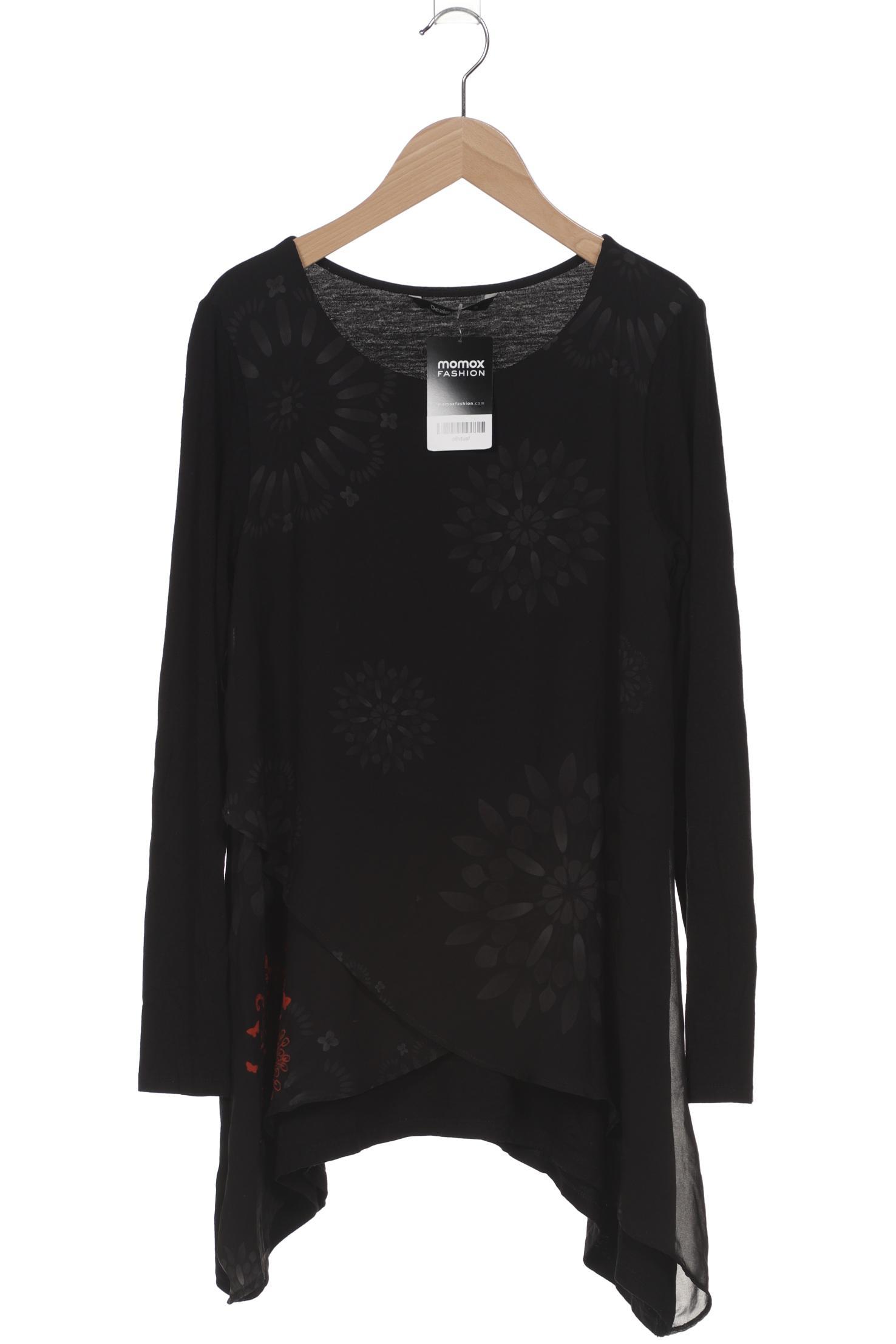 

Desigual Damen Langarmshirt, schwarz, Gr. 36