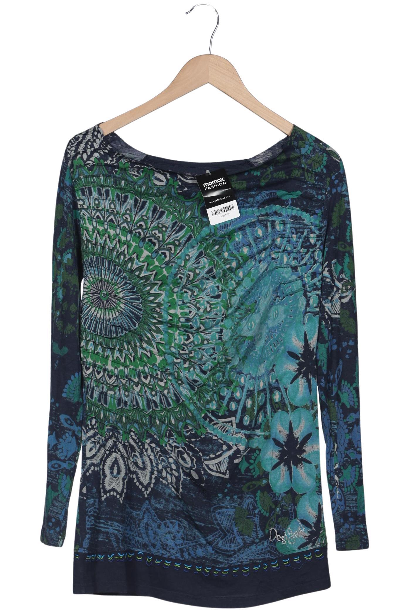 

Desigual Damen Langarmshirt, marineblau, Gr. 44