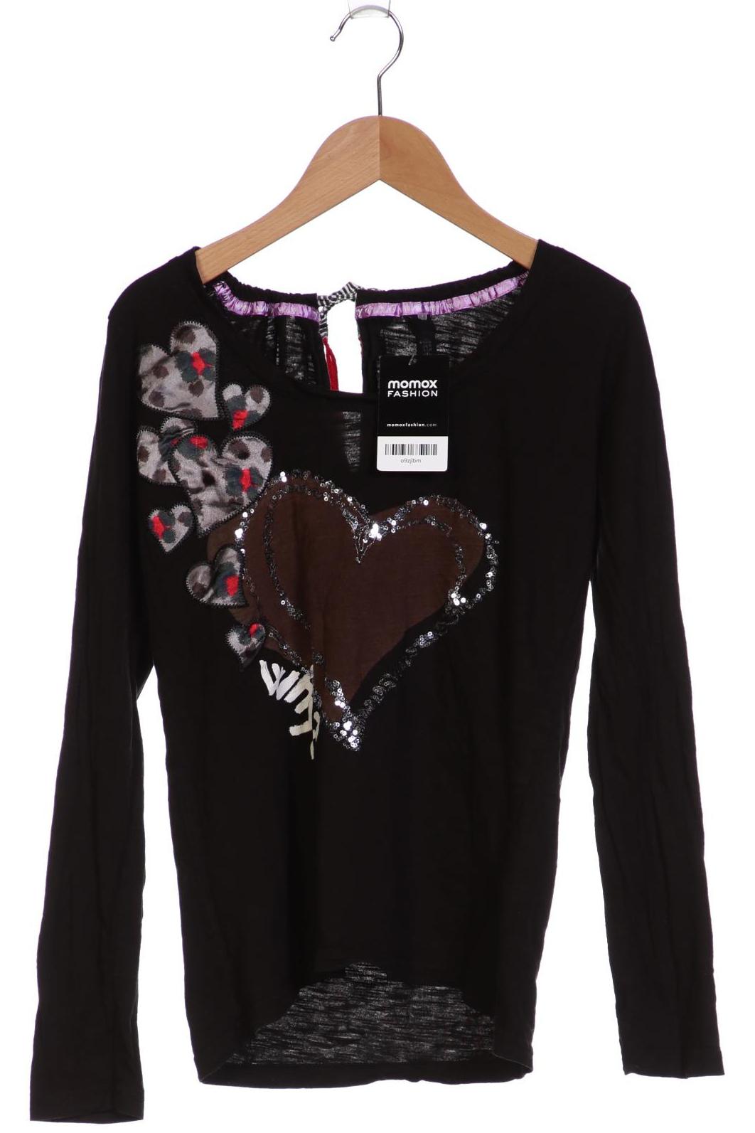 

Desigual Damen Langarmshirt, schwarz, Gr. 38