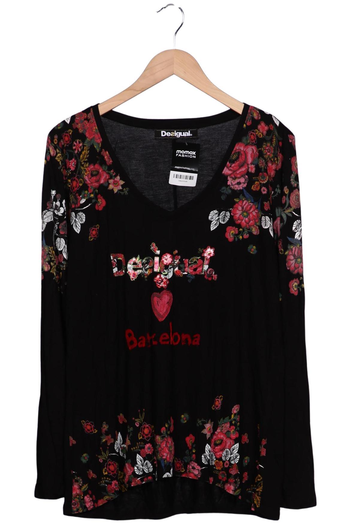 

Desigual Damen Langarmshirt, schwarz, Gr. 46