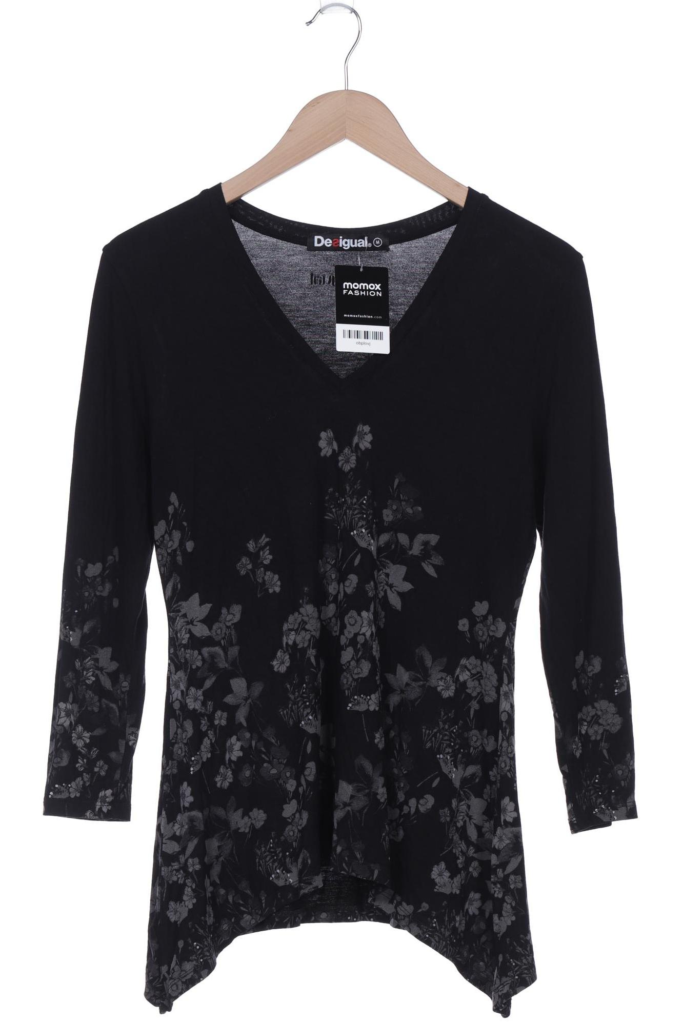 

Desigual Damen Langarmshirt, schwarz, Gr. 38