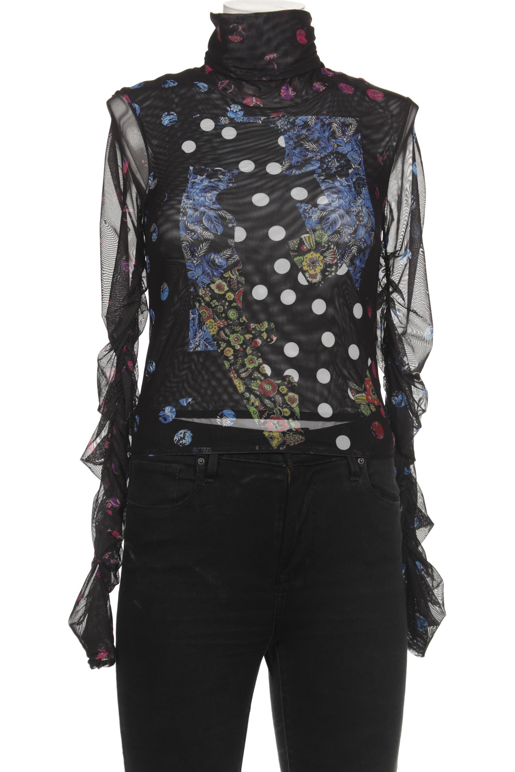 

Desigual Damen Langarmshirt, schwarz, Gr. 38