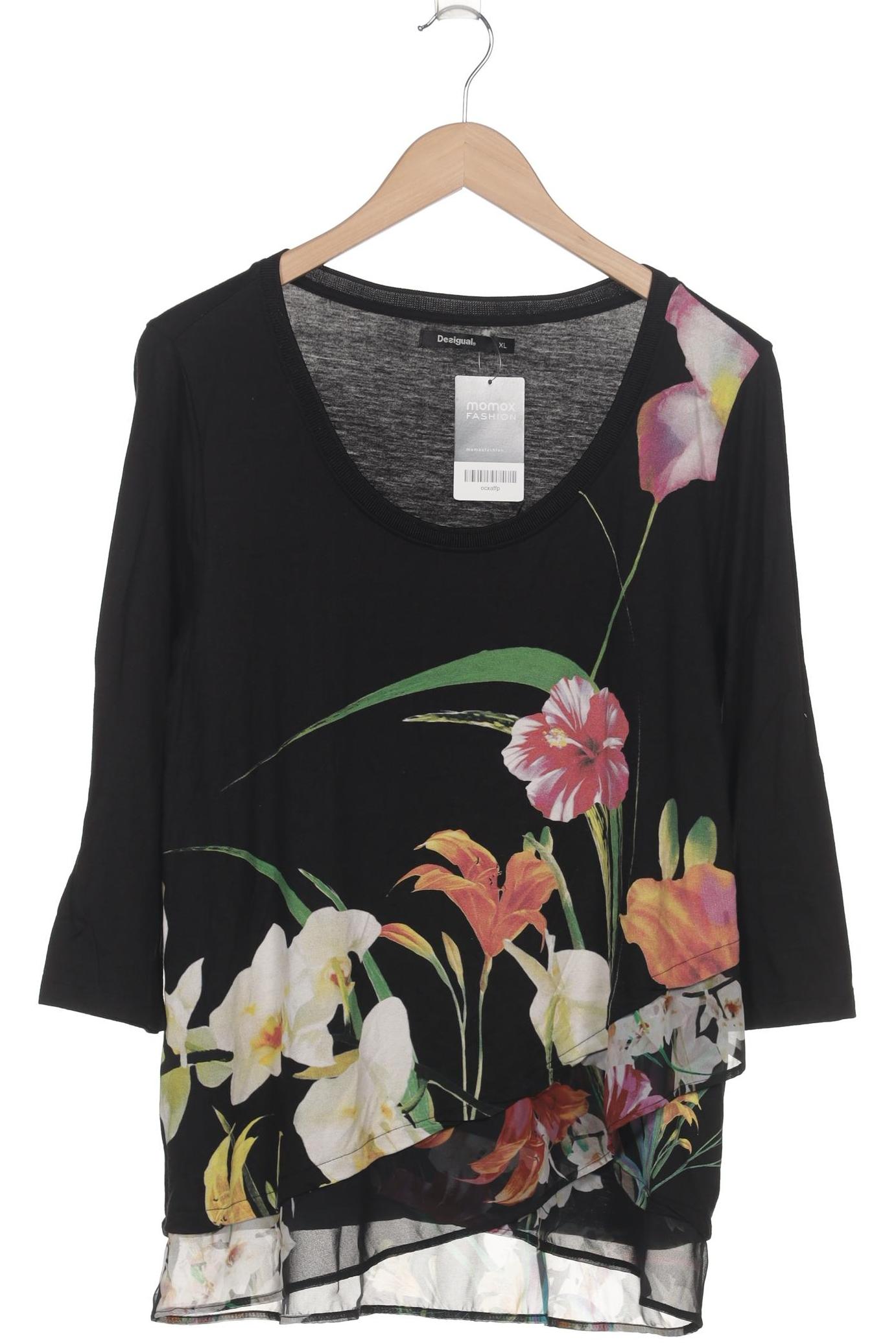 

Desigual Damen Langarmshirt, schwarz, Gr. 44