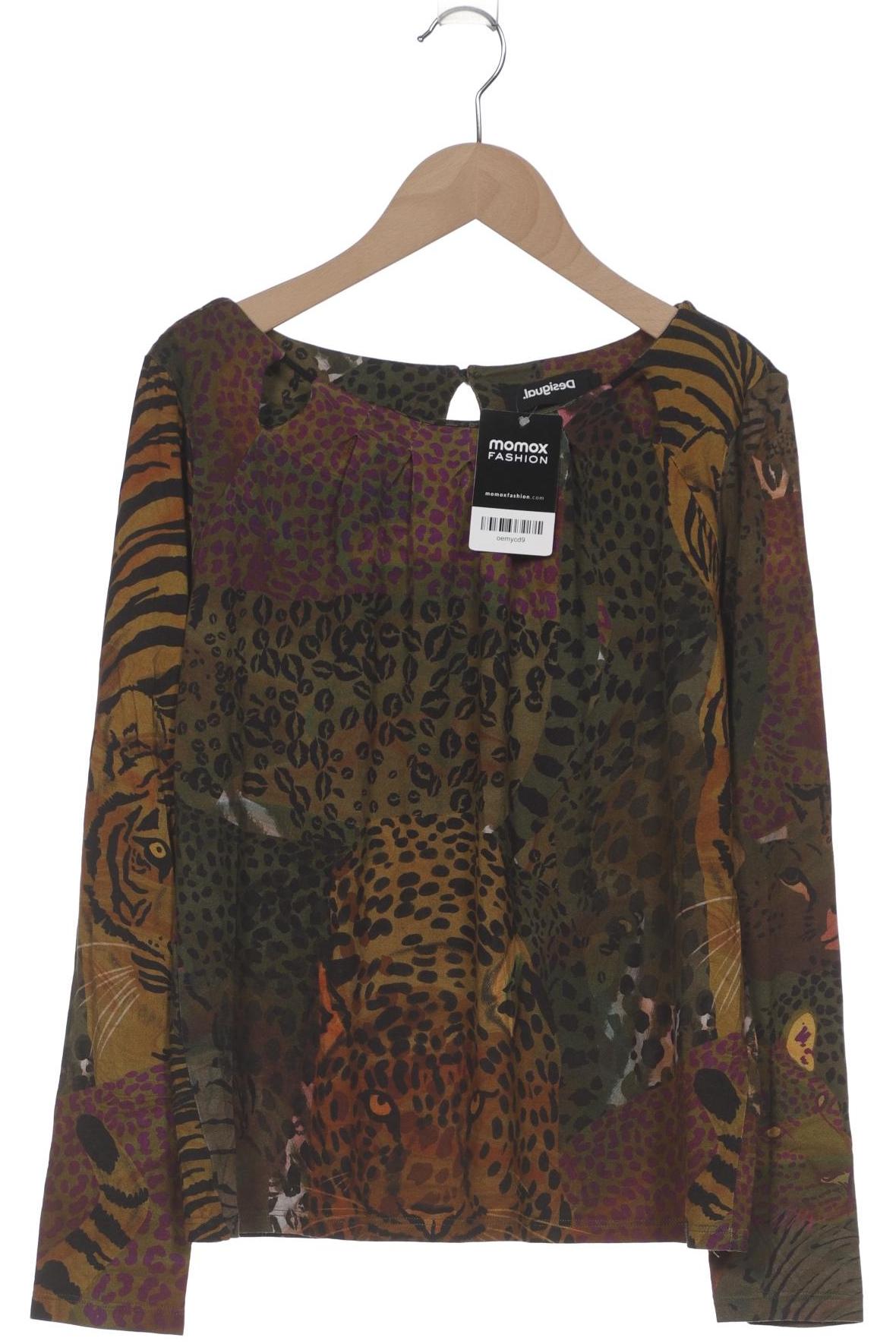 

Desigual Damen Langarmshirt, grün, Gr. 42