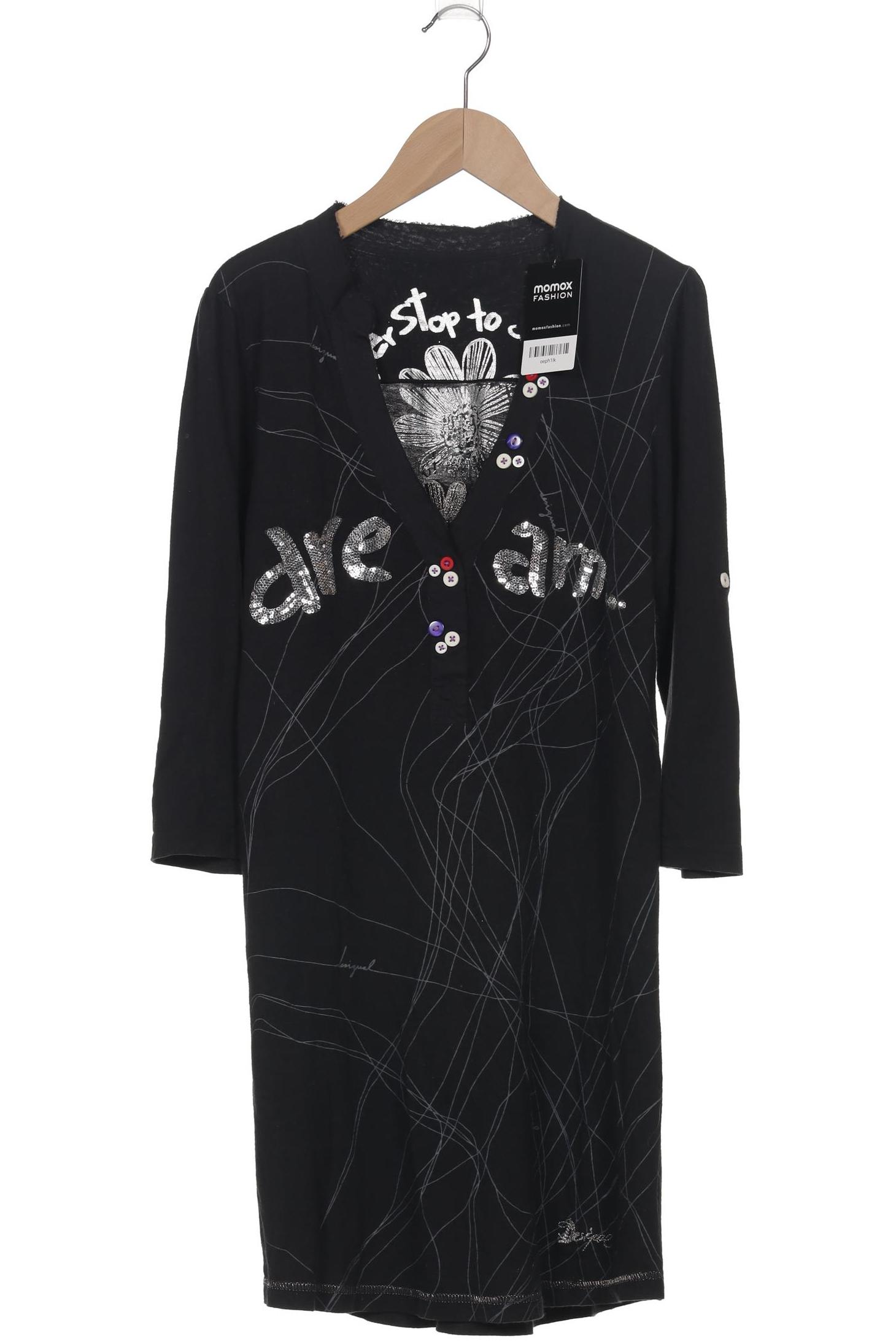 

Desigual Damen Langarmshirt, schwarz, Gr. 38