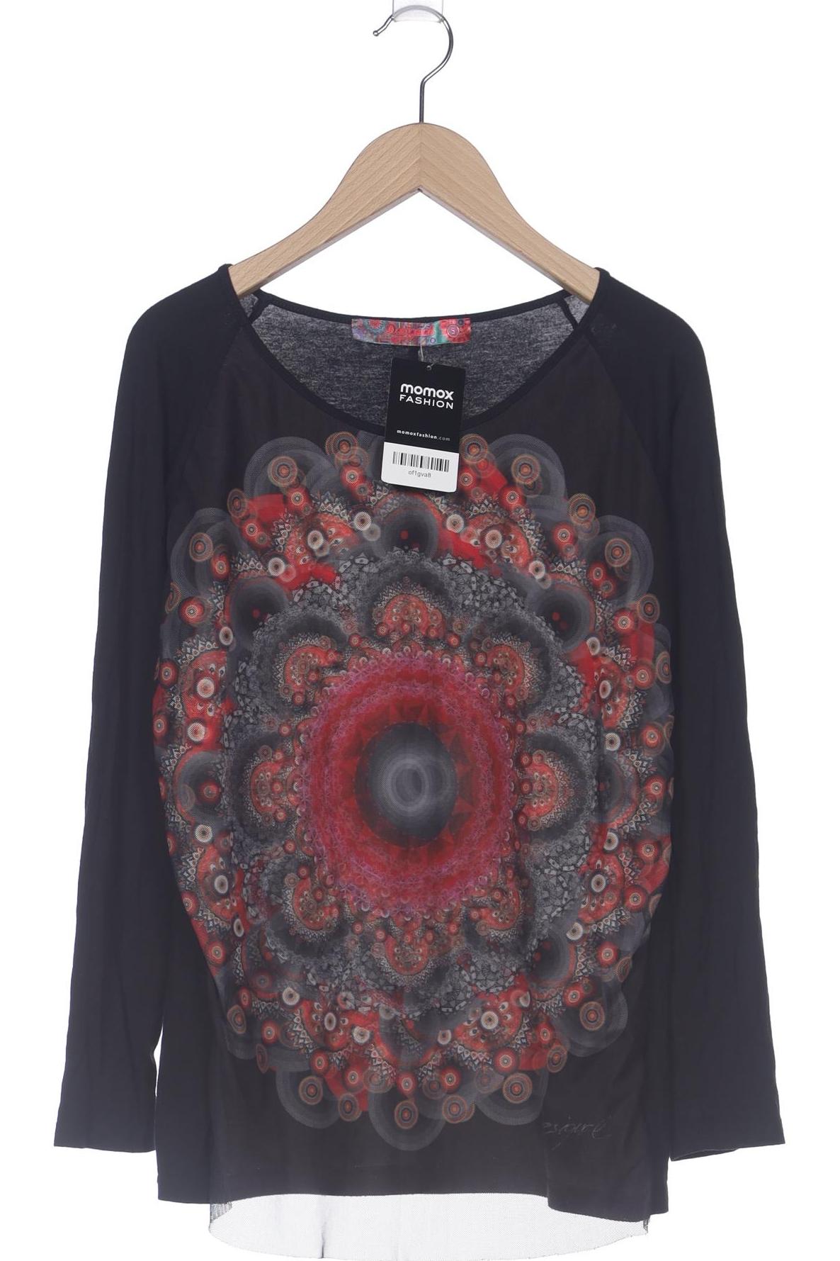 

Desigual Damen Langarmshirt, schwarz, Gr. 36