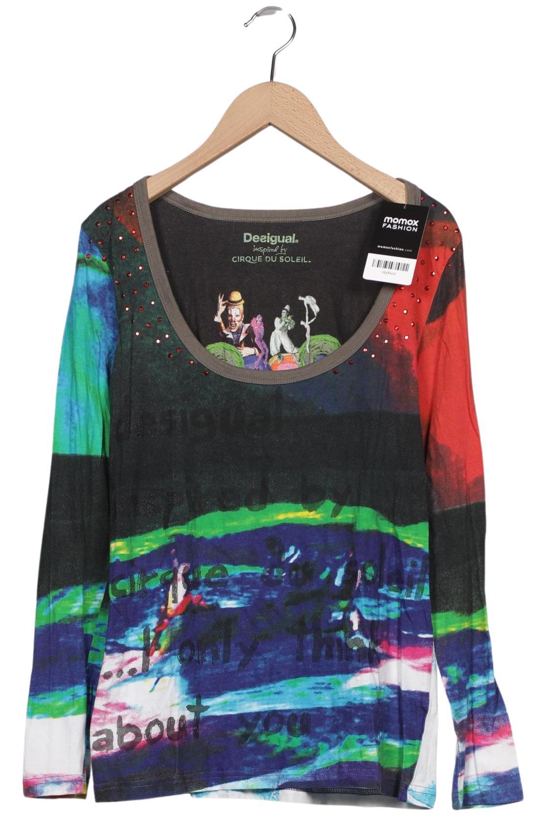 

Desigual Damen Langarmshirt, mehrfarbig, Gr. 38