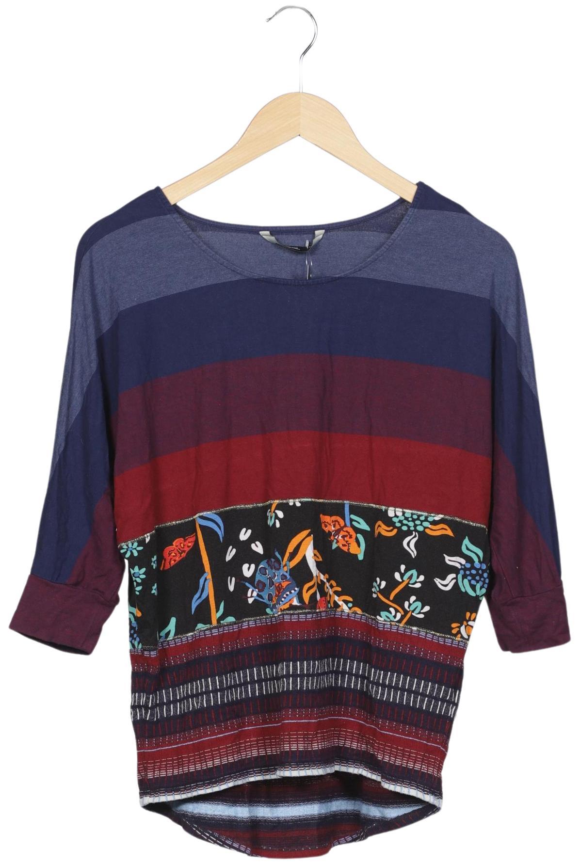 

Desigual Damen Langarmshirt, mehrfarbig, Gr. 36