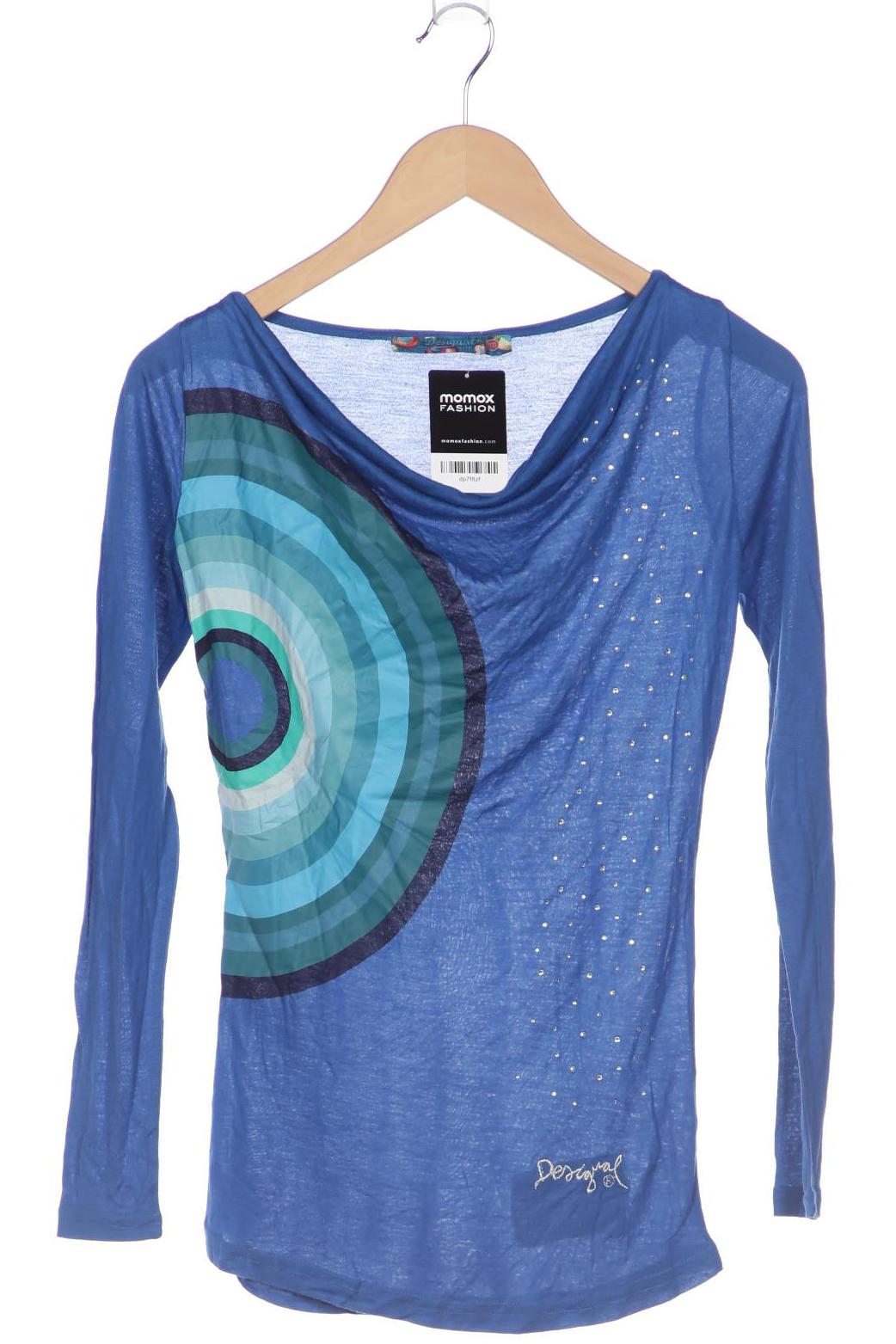 

Desigual Damen Langarmshirt, blau