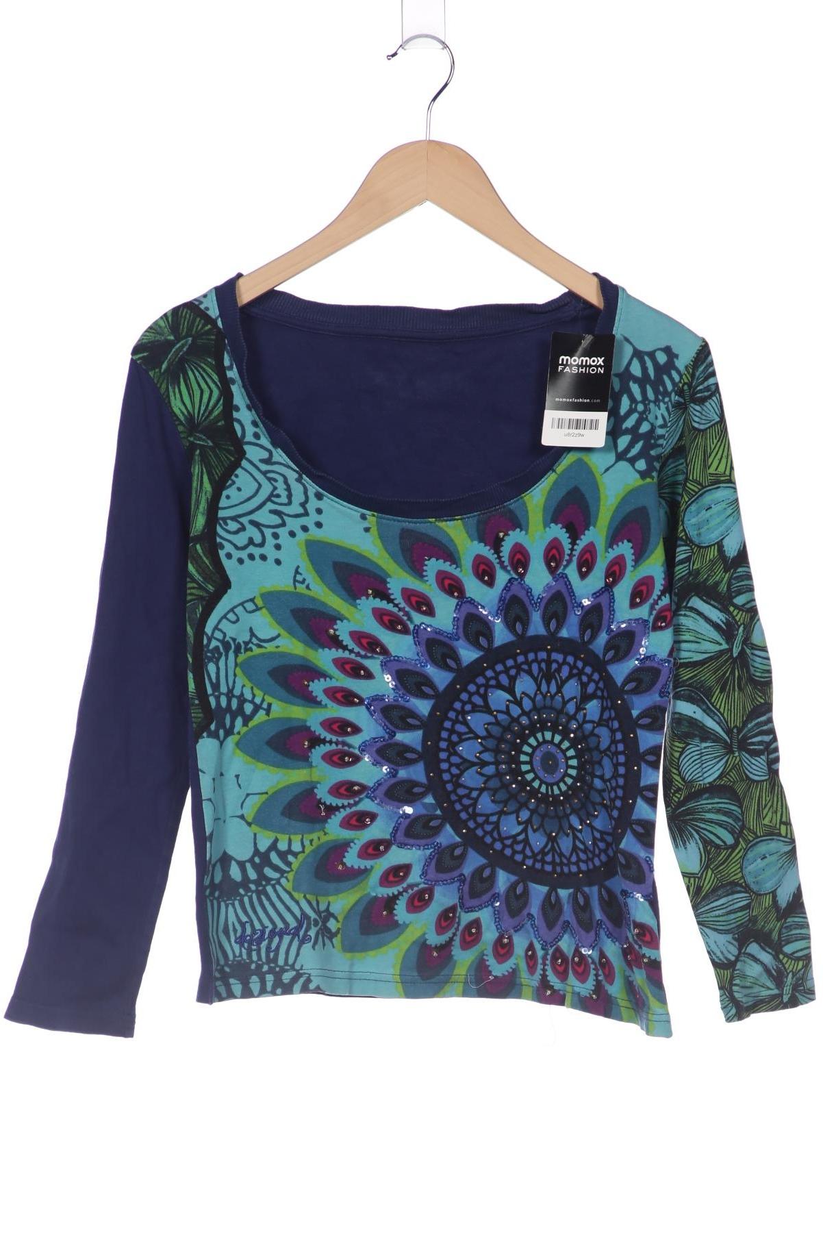 

Desigual Damen Langarmshirt, mehrfarbig, Gr. 38