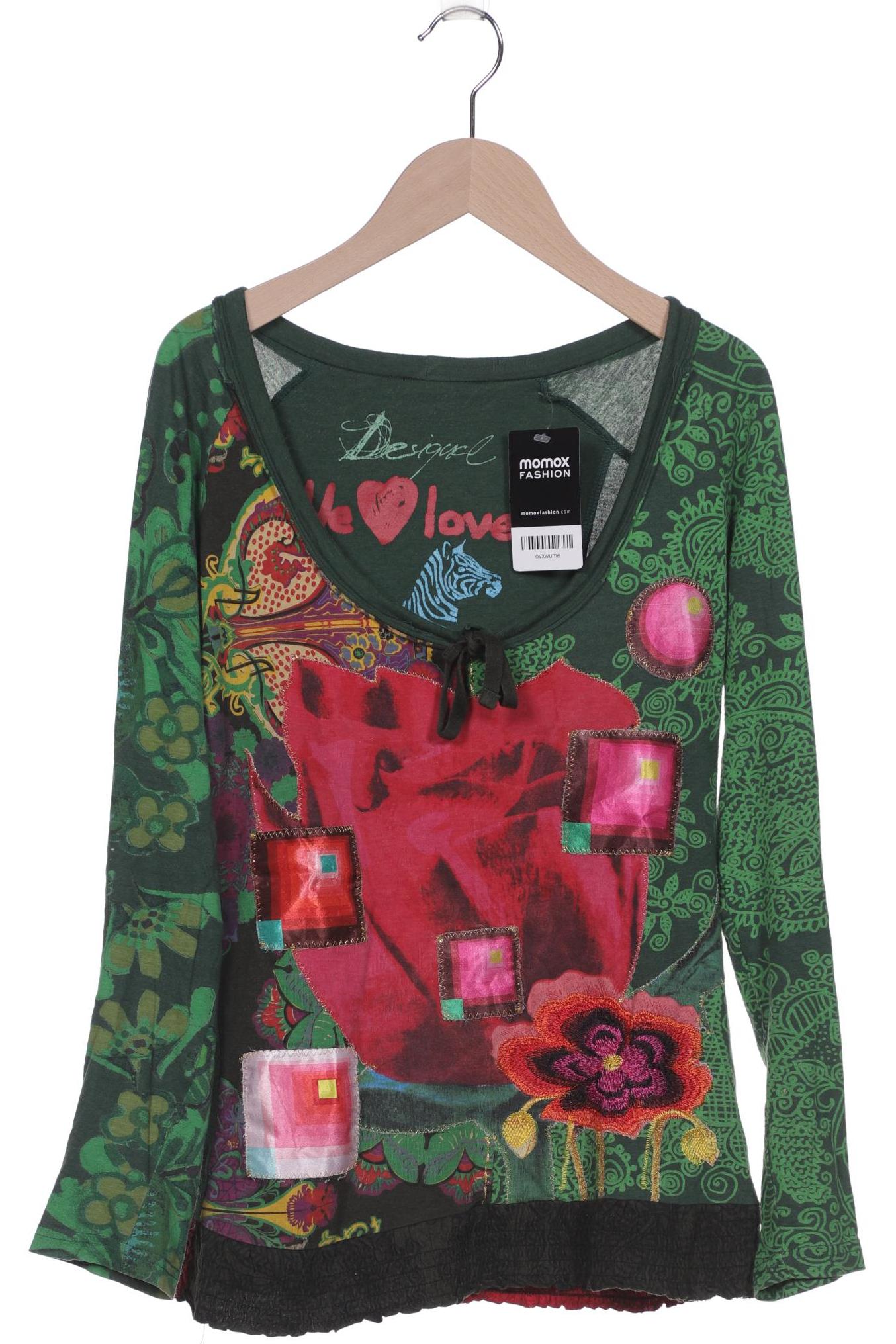 

Desigual Damen Langarmshirt, grün