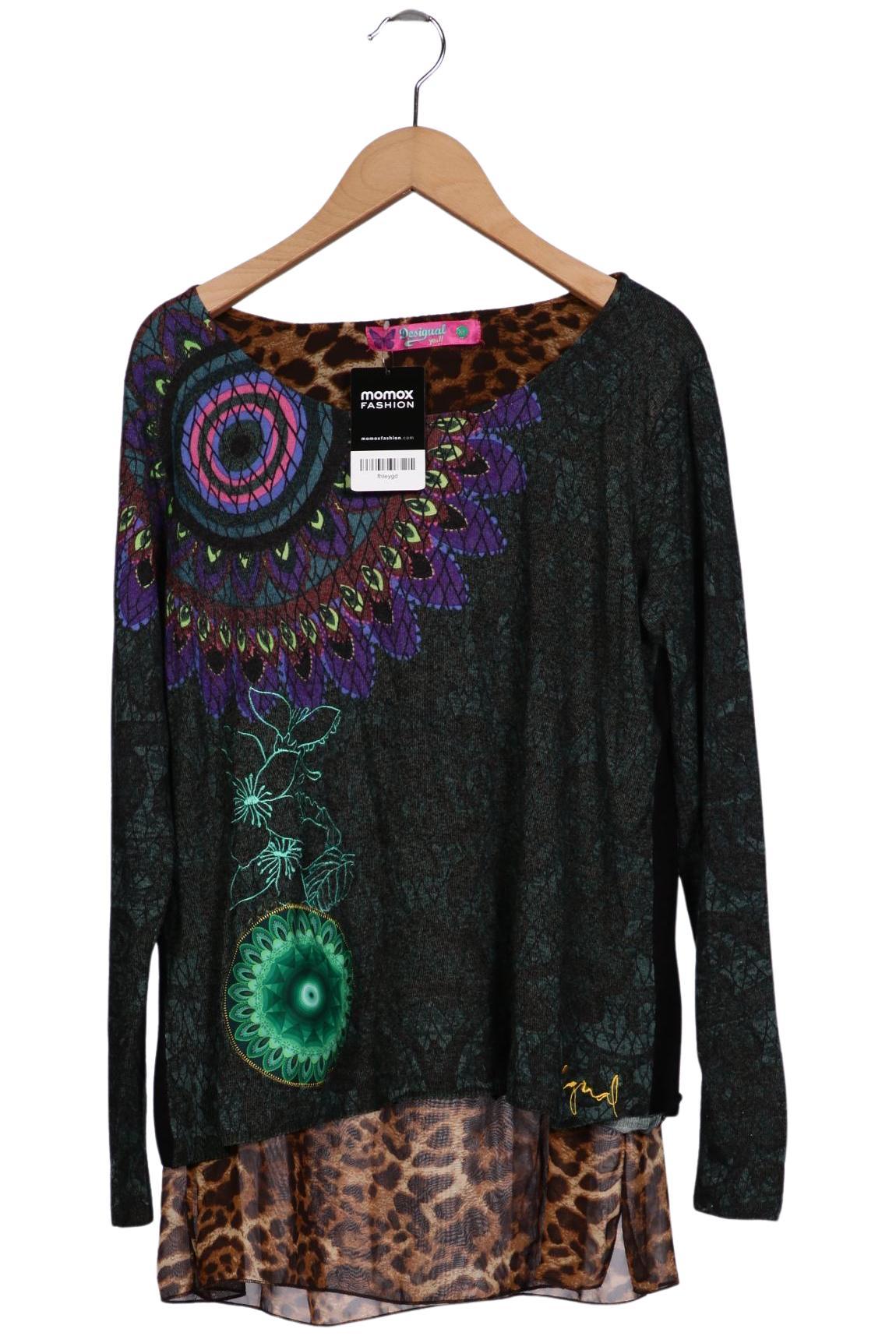 

Desigual Damen Langarmshirt, grün, Gr. 44