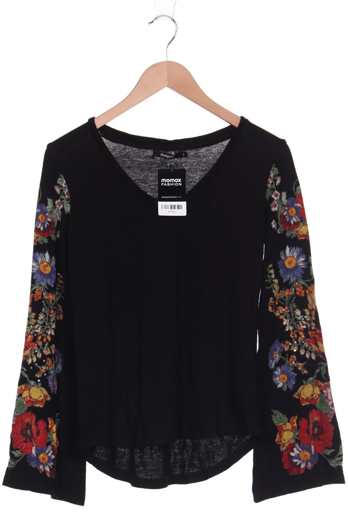 

Desigual Damen Langarmshirt, schwarz, Gr. 36