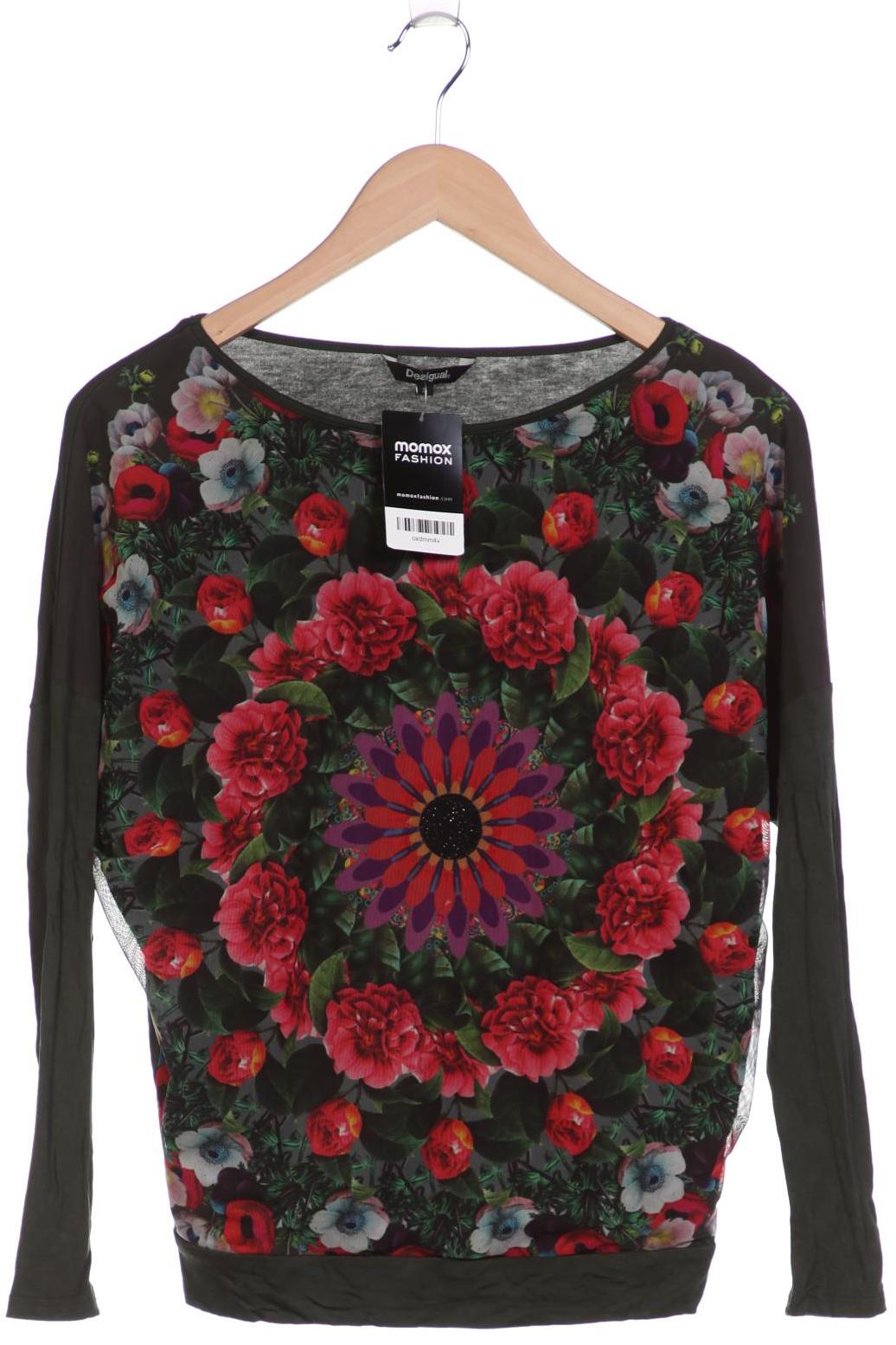 

Desigual Damen Langarmshirt, grün, Gr. 36