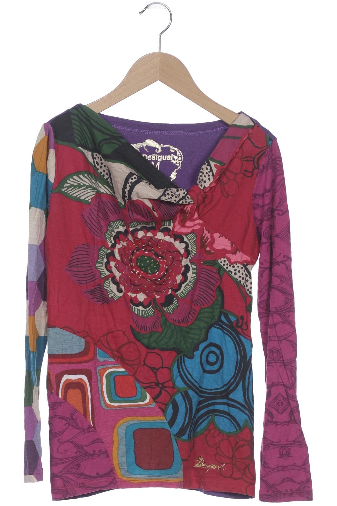 

Desigual Damen Langarmshirt, mehrfarbig, Gr. 38