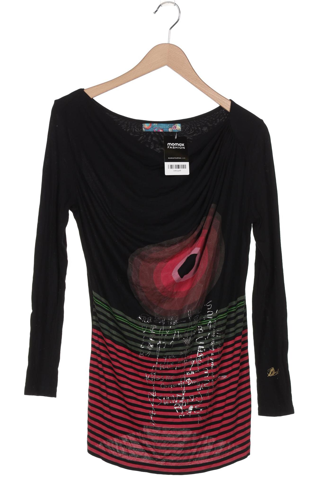 

Desigual Damen Langarmshirt, schwarz, Gr. 42