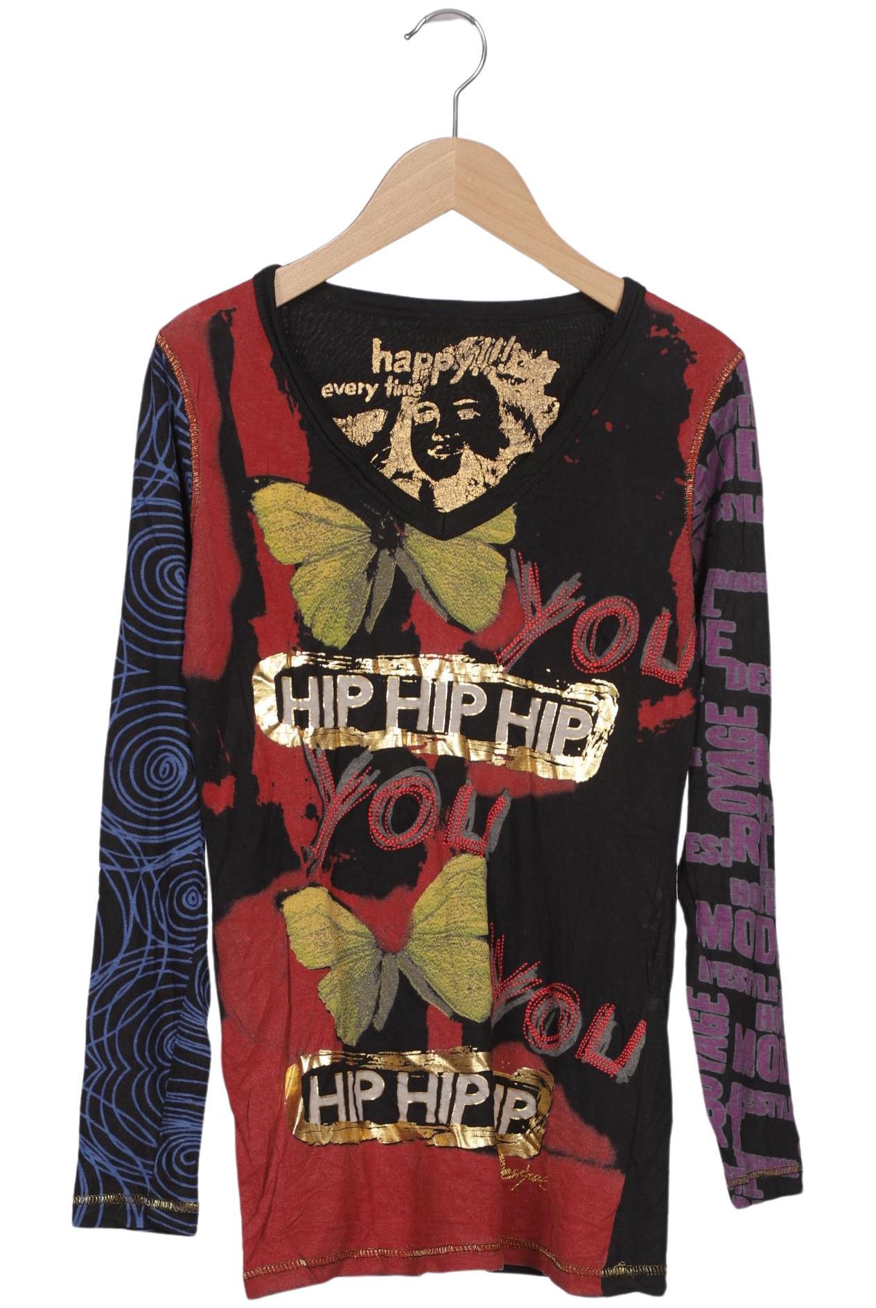 

Desigual Damen Langarmshirt, mehrfarbig, Gr. 36