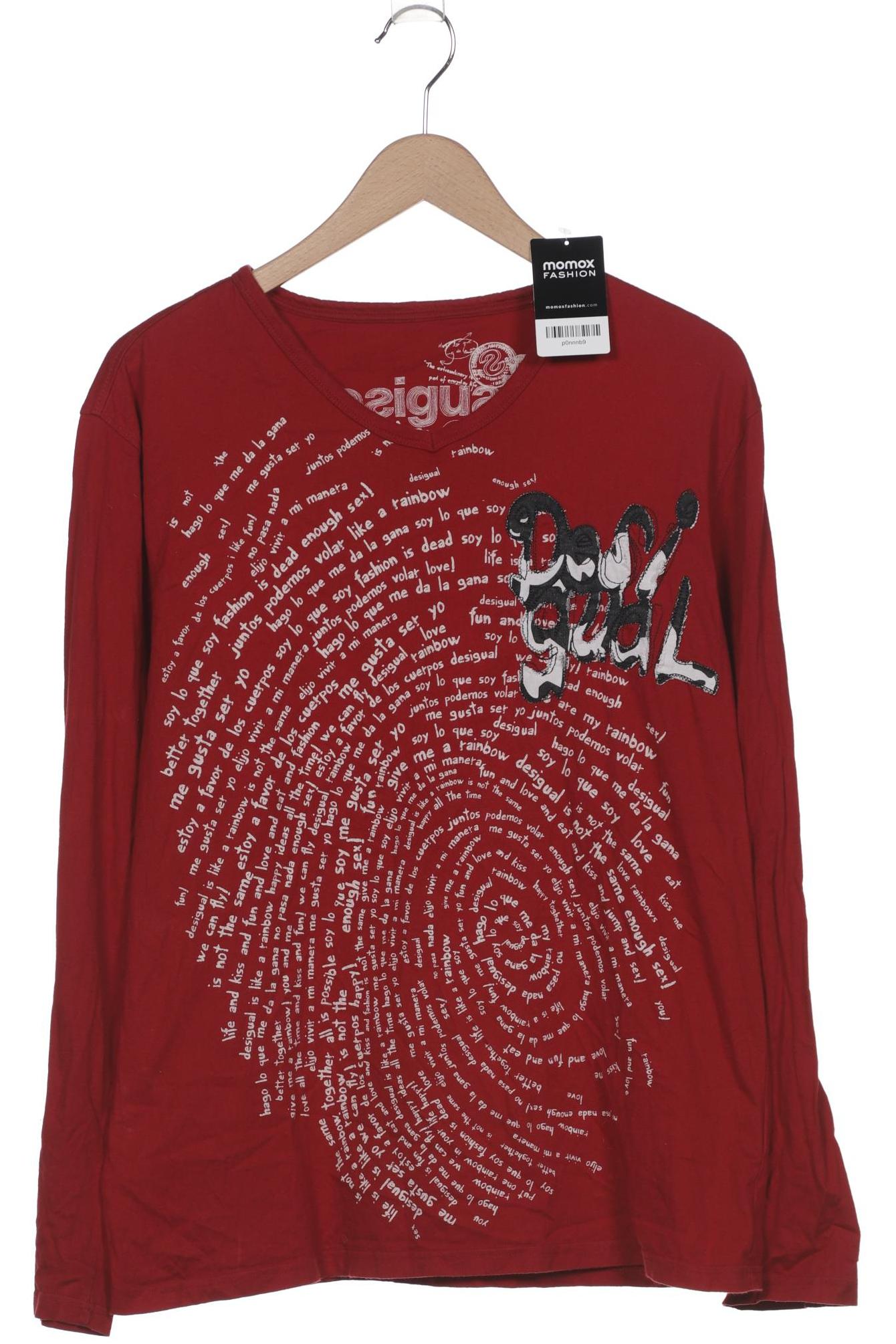 

Desigual Damen Langarmshirt, rot, Gr. 44