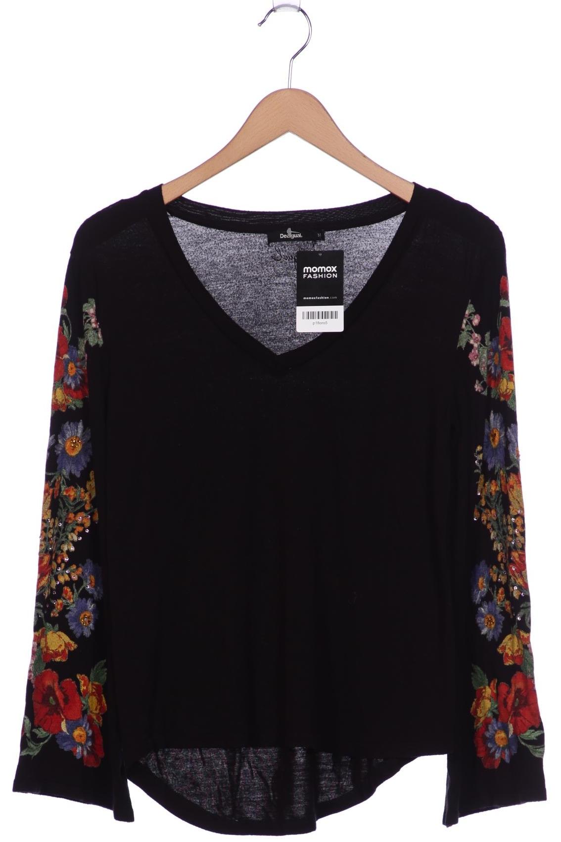 

Desigual Damen Langarmshirt, schwarz, Gr. 38