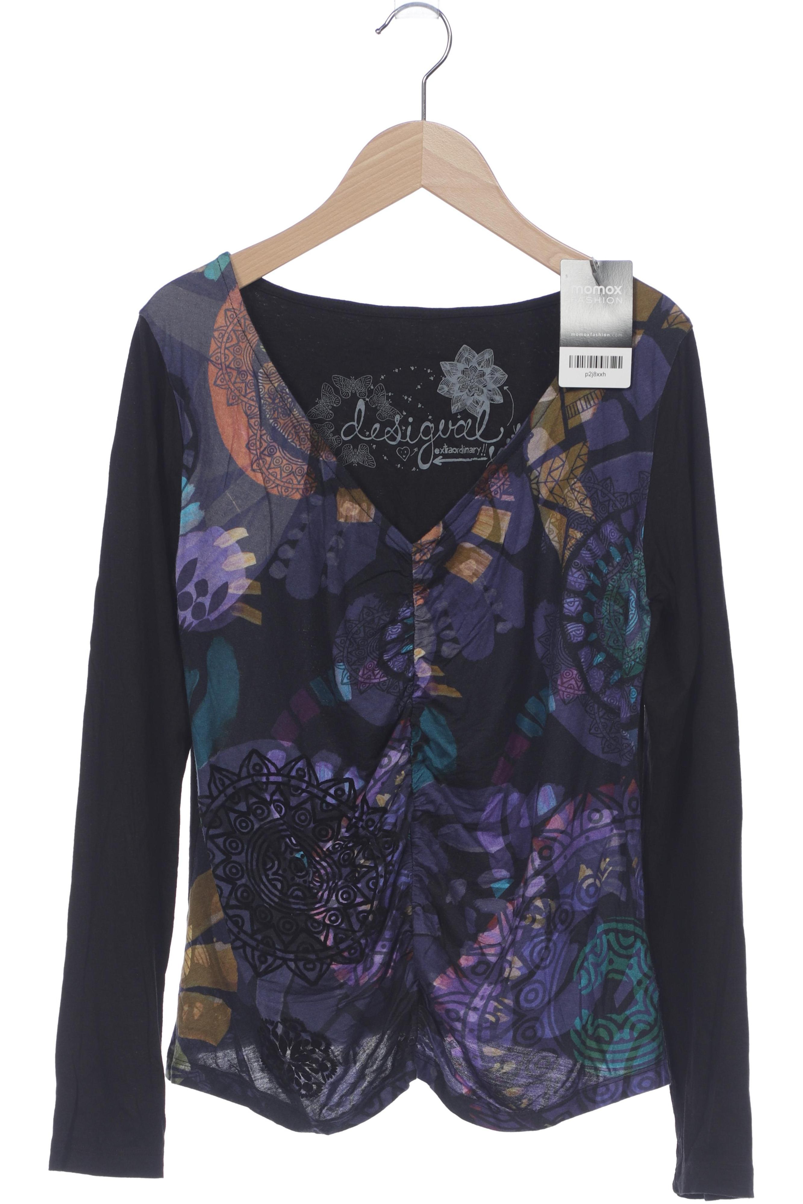 

Desigual Damen Langarmshirt, schwarz, Gr. 42